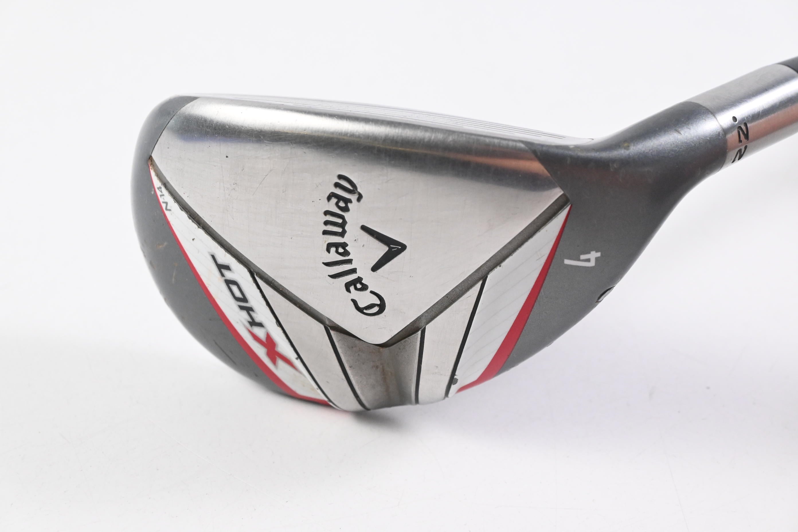 Callaway X Hot #4 Hybrid / 22 Degree / Regular Flex Callaway X Hot 60 Shaft