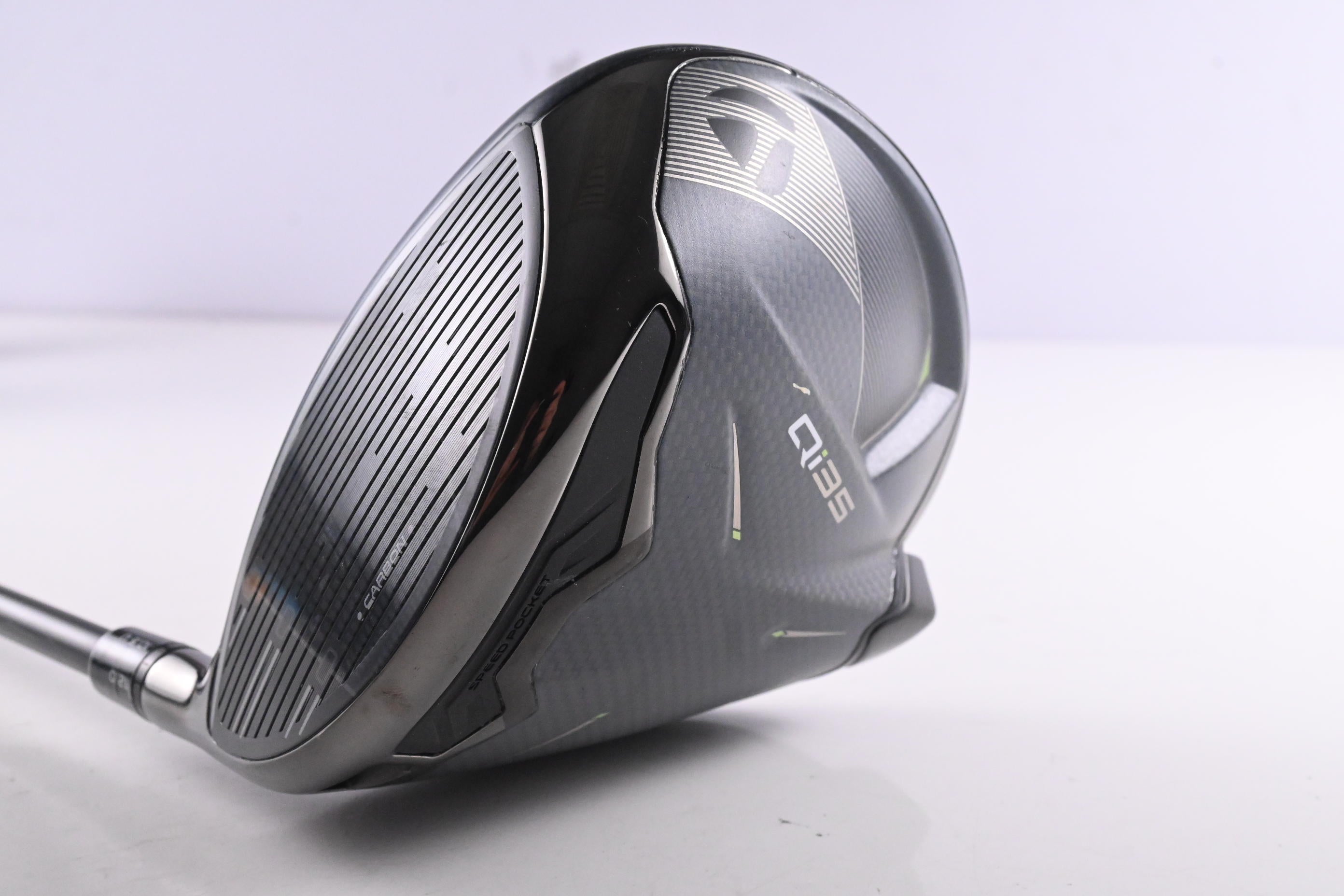 Left Hand Taylormade Qi35 Driver / 12 Degree / Regular Flex Aldila RIP Phenom 55