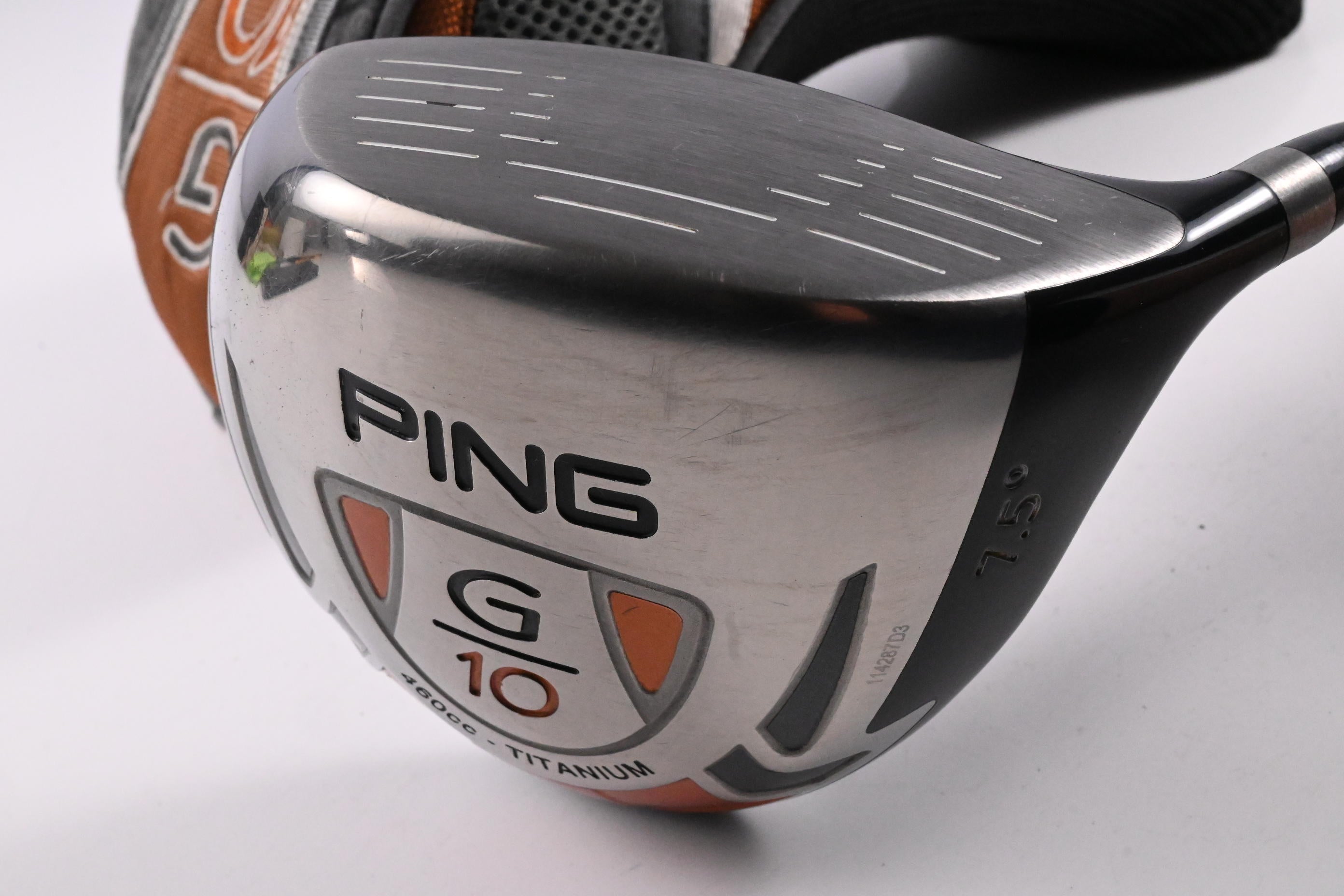 Ping G10 Driver / 7.5 Degree / Stiff Flex Grafalloy ProLaunch Red Shaft