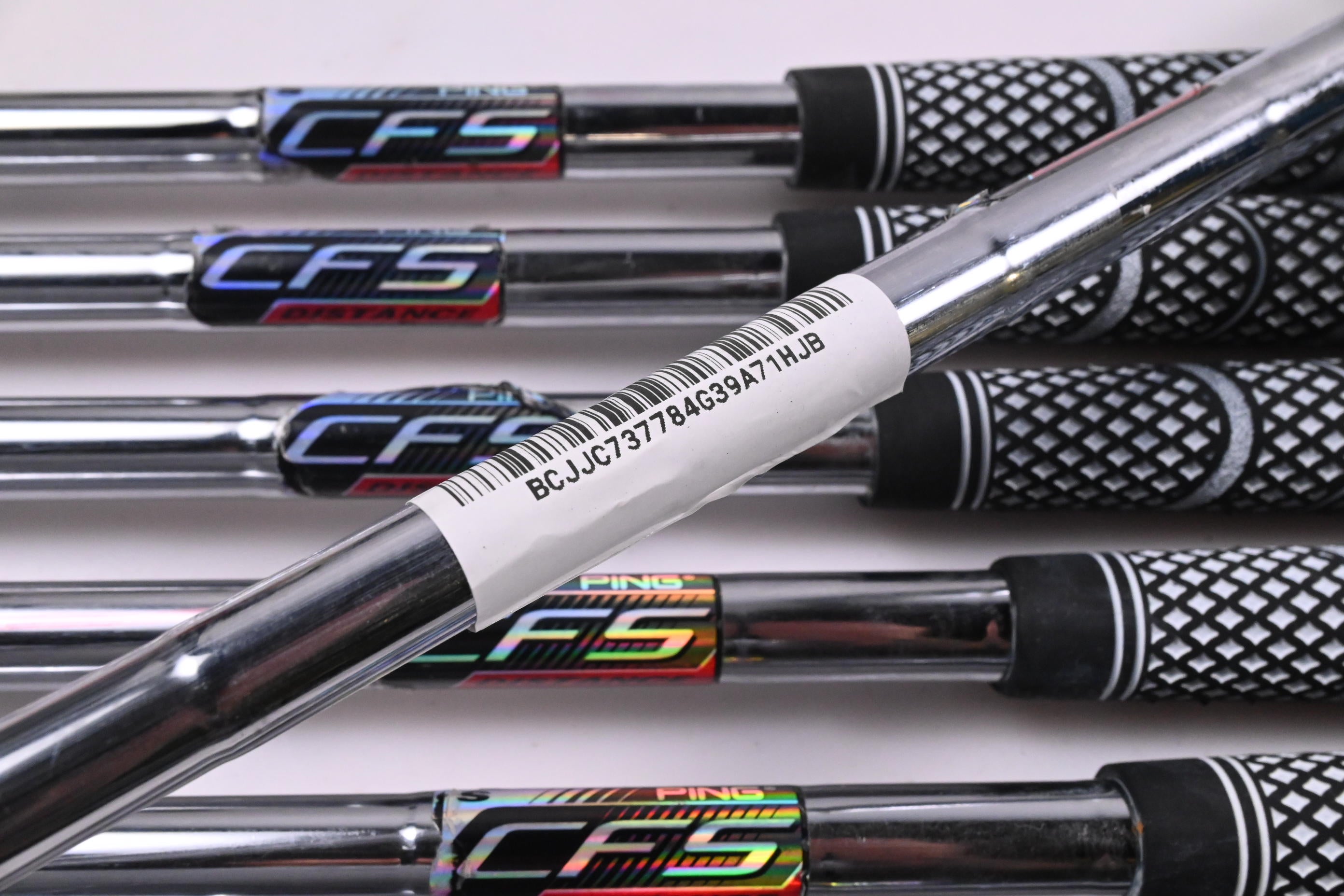 Ping i-Series E1 Irons / 4-PW+GW / Blue Dot / Stiff Flex Ping CFS Shafts