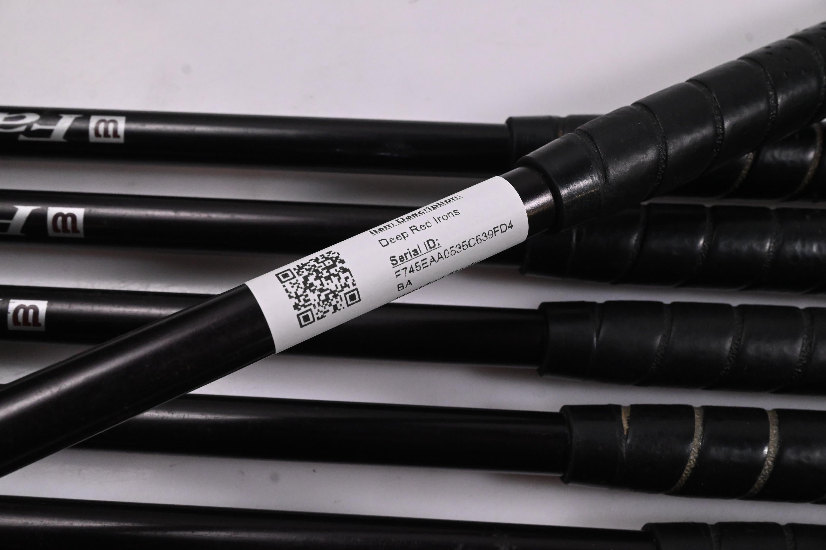Wilson Deep Red Irons / 3-PW+SW / Regular Flex Wilson Fat Shafts
