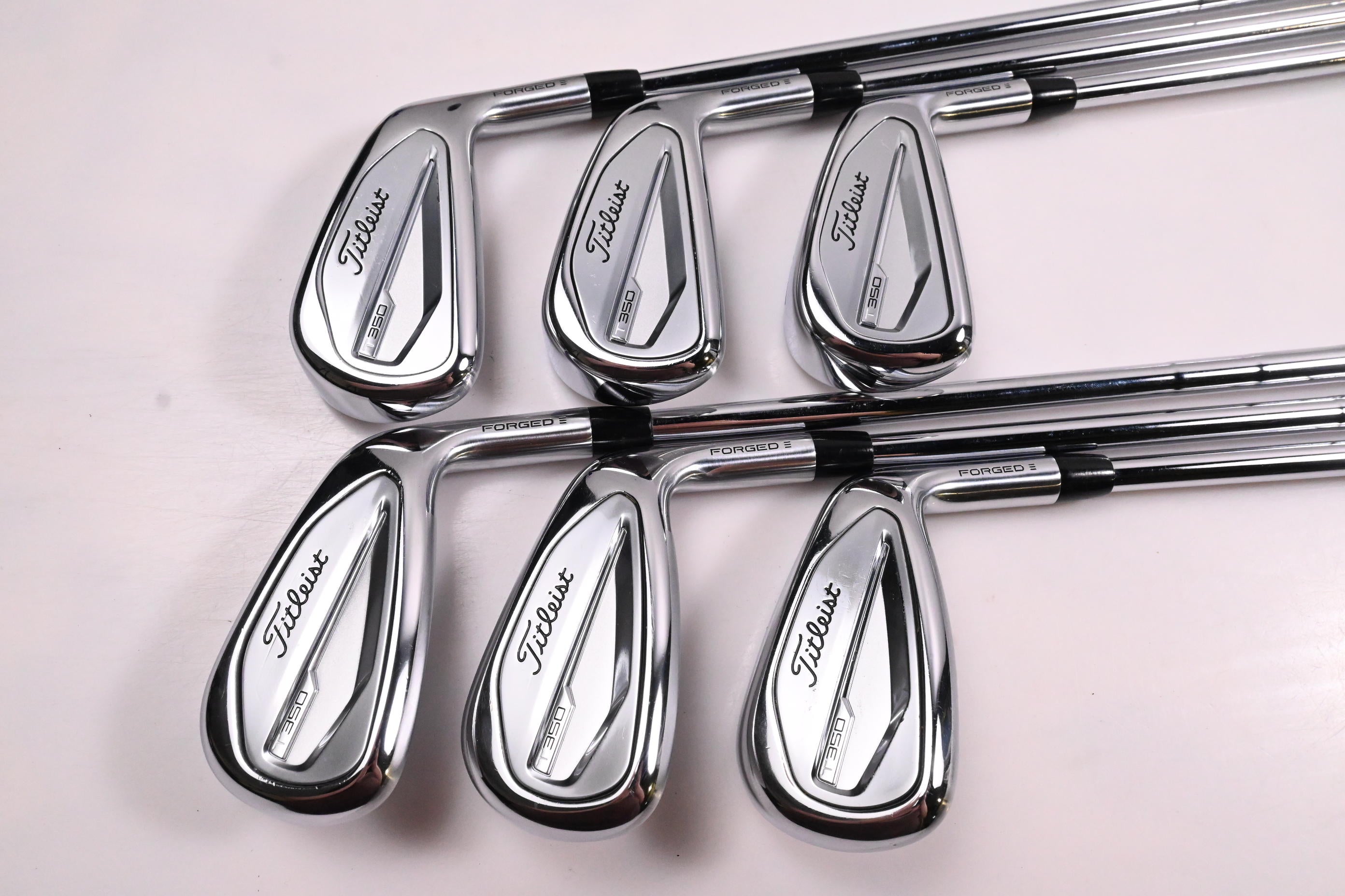 Titleist T350 Irons / 5-PW / Regular Flex KBS Tour Lite Shafts