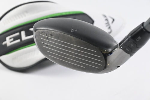 Callaway Elyte #4 Hybrid / 22 Degree / Stiff Flex Denali Charcoal 70 Shaft