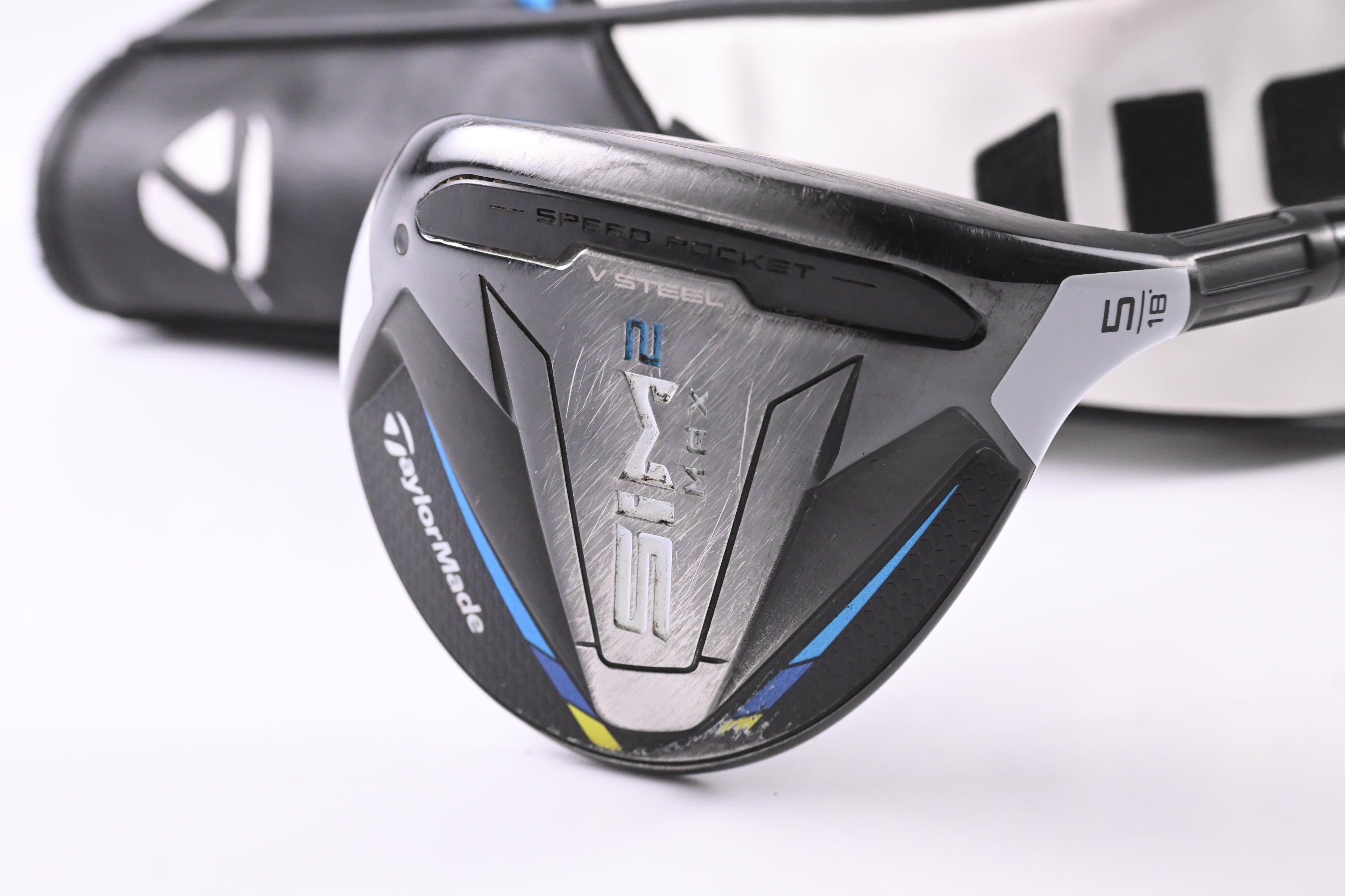Taylormade SIM2 Max #5 Wood / 18 Degree / Regular Flex Ventus Blue 5 Shaft