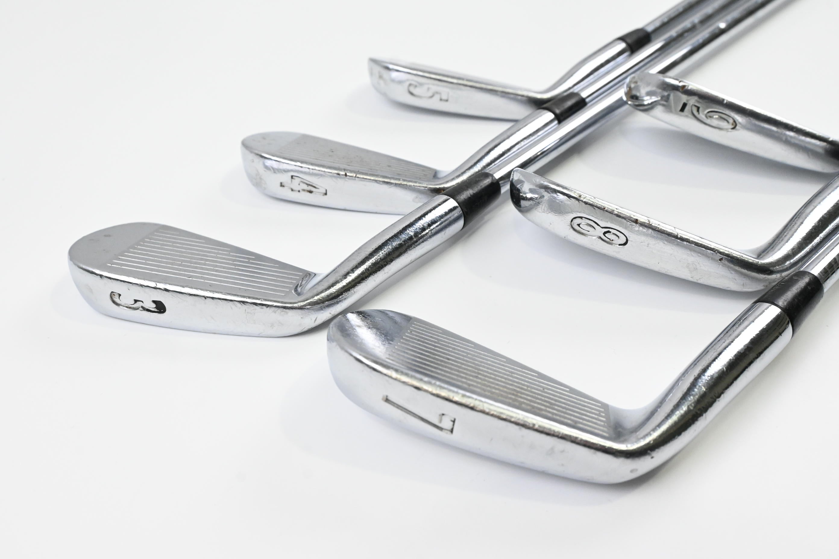 Titleist MB 710 Irons / 3-9i / Stiff Flex Steel Shaft / No 6i