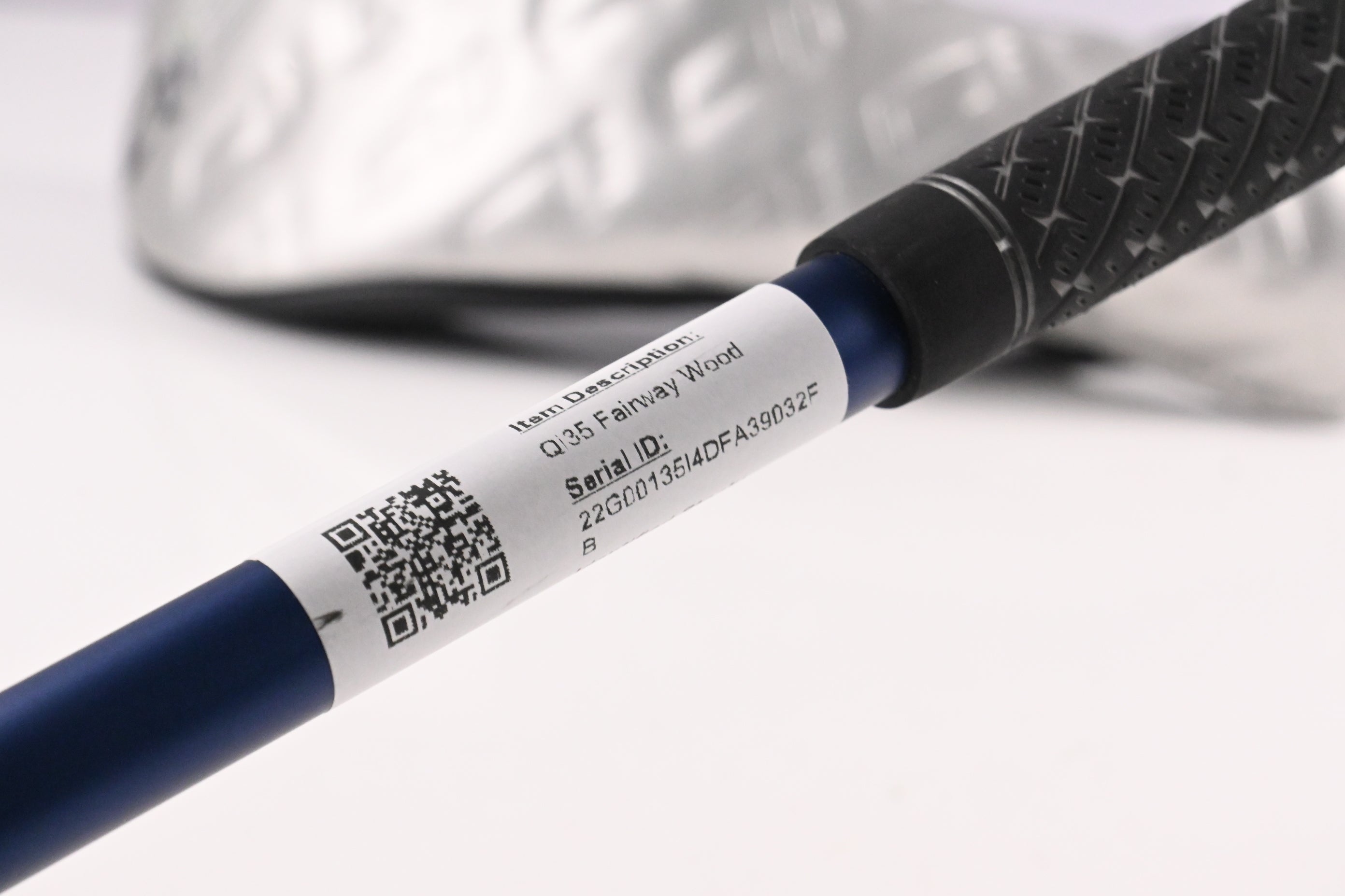 Left Hand Taylormade Qi35 #3 Wood / 15 Degree / Stiff Flex Ventus Blue 6 Shaft