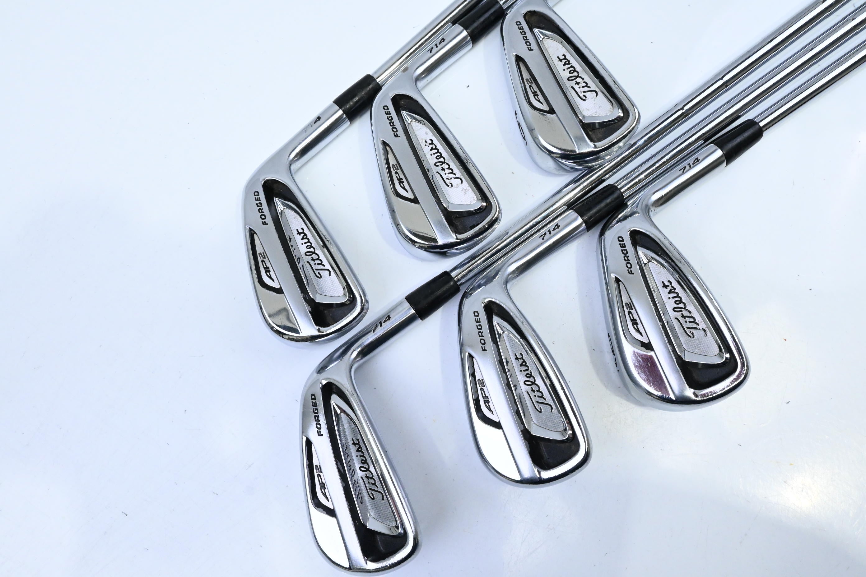 Titleist 714 AP2 Irons / 4-9i / Regular Flex KBS Tour Shafts