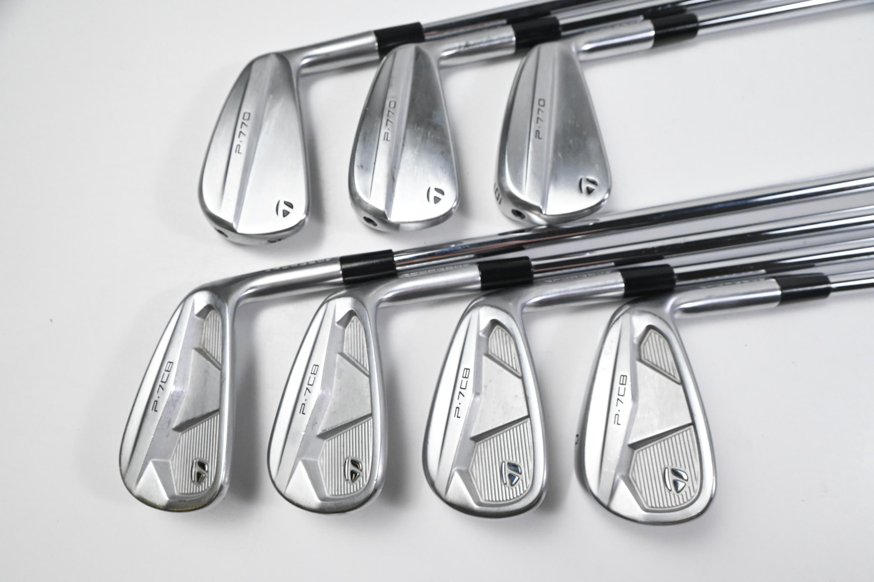 Taylormade P.7CB / P.770 2024 Combo Irons / 4-PW / X-Flex Project X Rifle Shafts