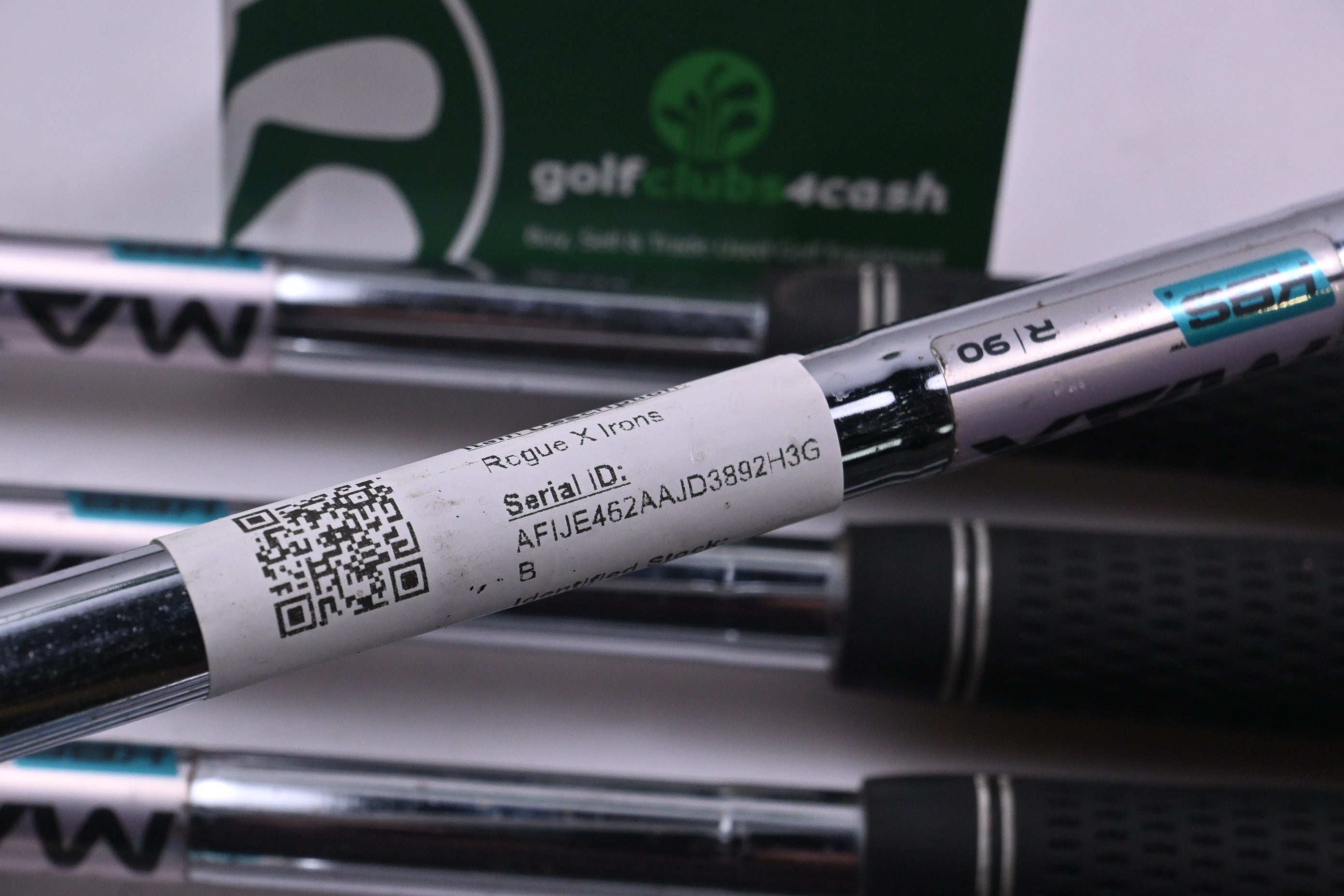 Callaway Rogue X Irons / 4-PW+GW+SW / Regular Flex KBS MAX 90 Shafts