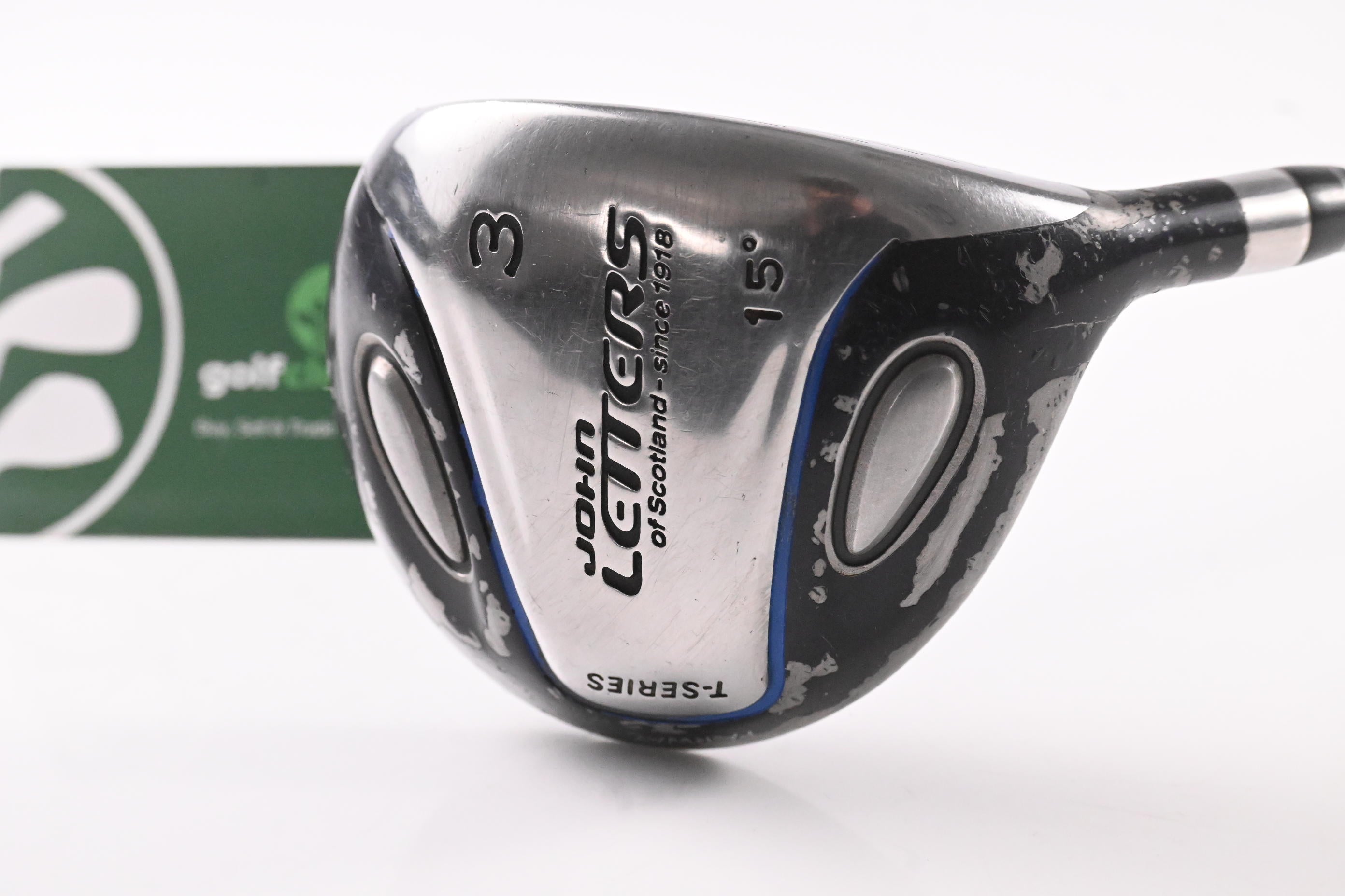 John Letters T-Series #3 Wood / 15 Degree / Stiff Flex Aldila Tour Gold 75 Shaft