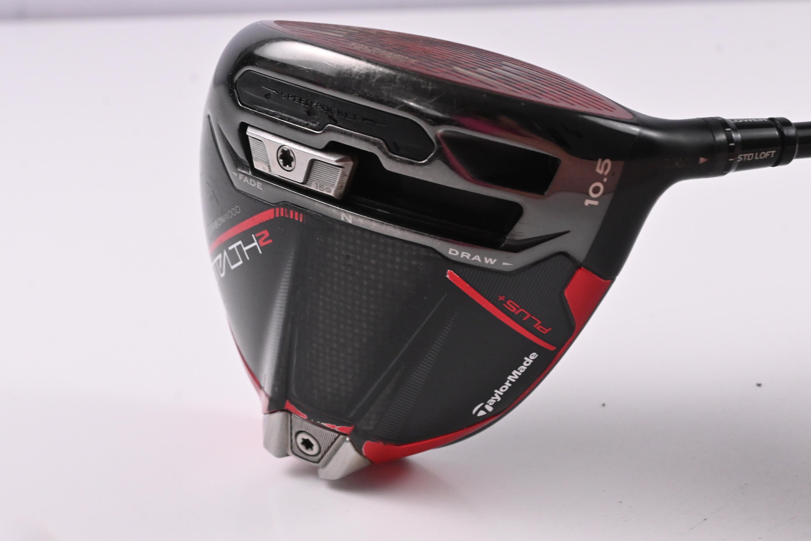 Taylormade Stealth 2 Plus Driver / 10.5 Degree / Stiff Flex HZRDUS RDX Smoke