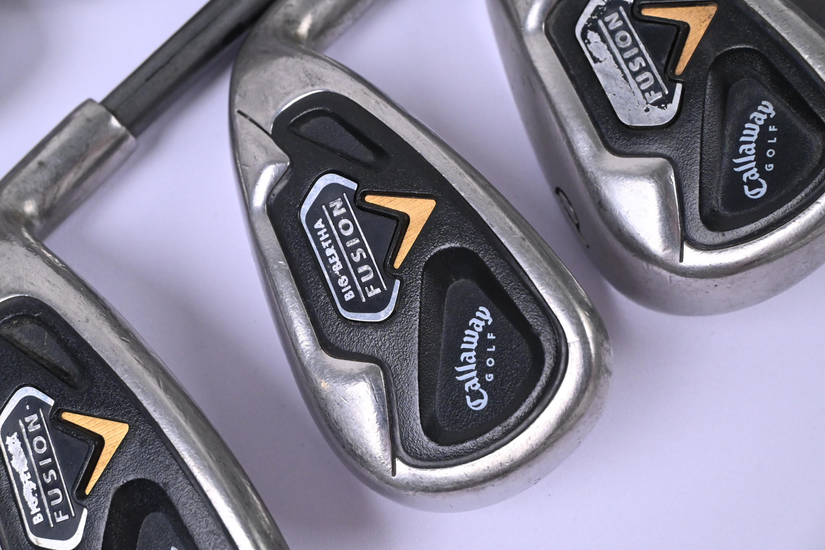 Callaway Big Bertha Fusion Irons / 4-PW+SW / Regular Flex RCH 75i Shafts