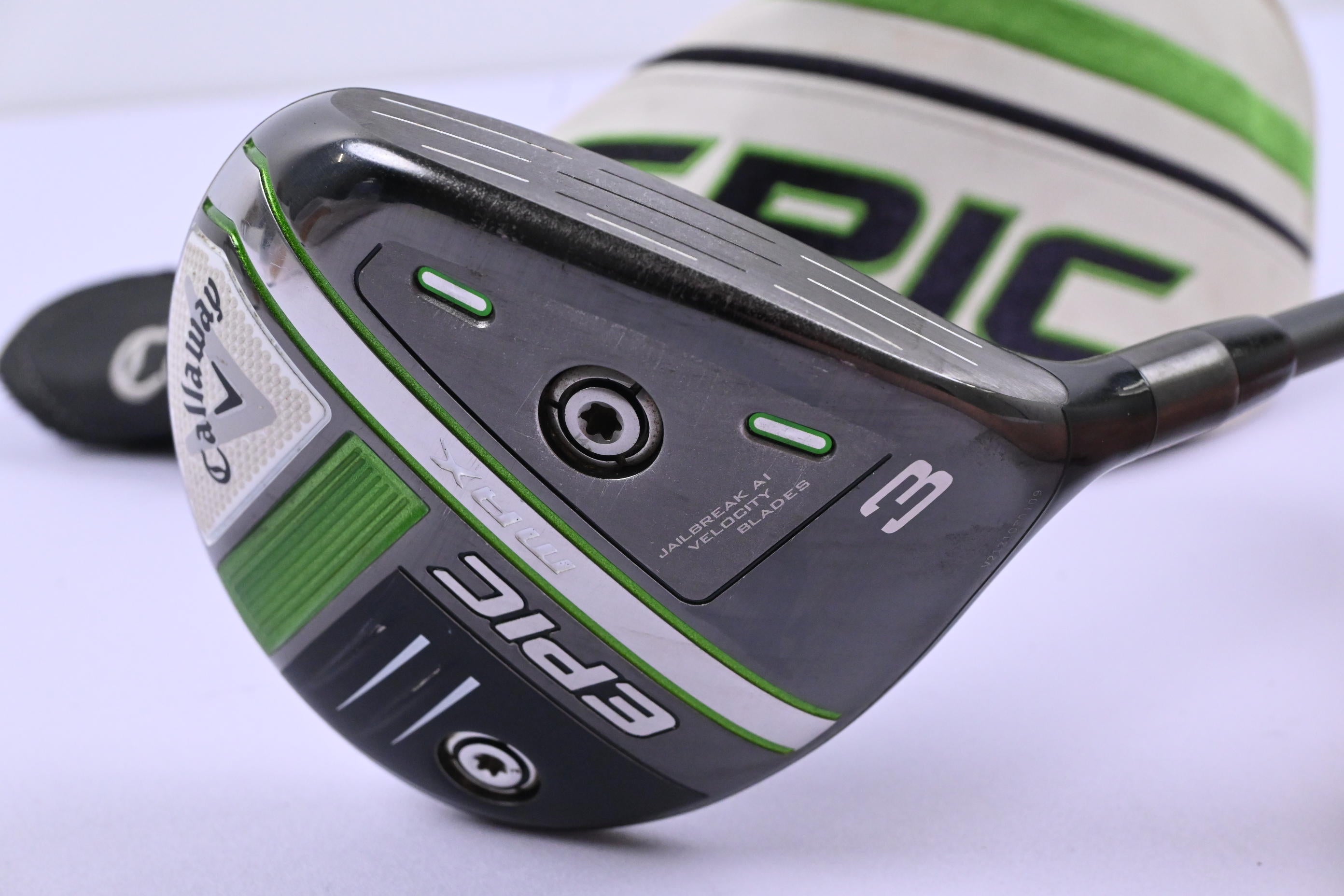 Callaway Epic Max #3 Wood / 15 Degree / Regular Flex HZRDUS Smoke iM10 60 Shaft