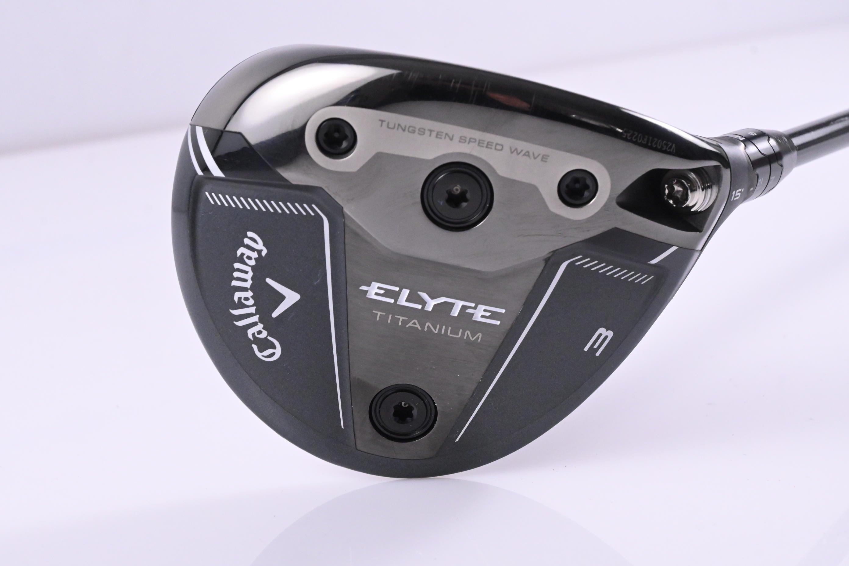 Callaway Elyte Ti #3 Wood / 15 Degree / X-Flex Denali Black 80 Shaft
