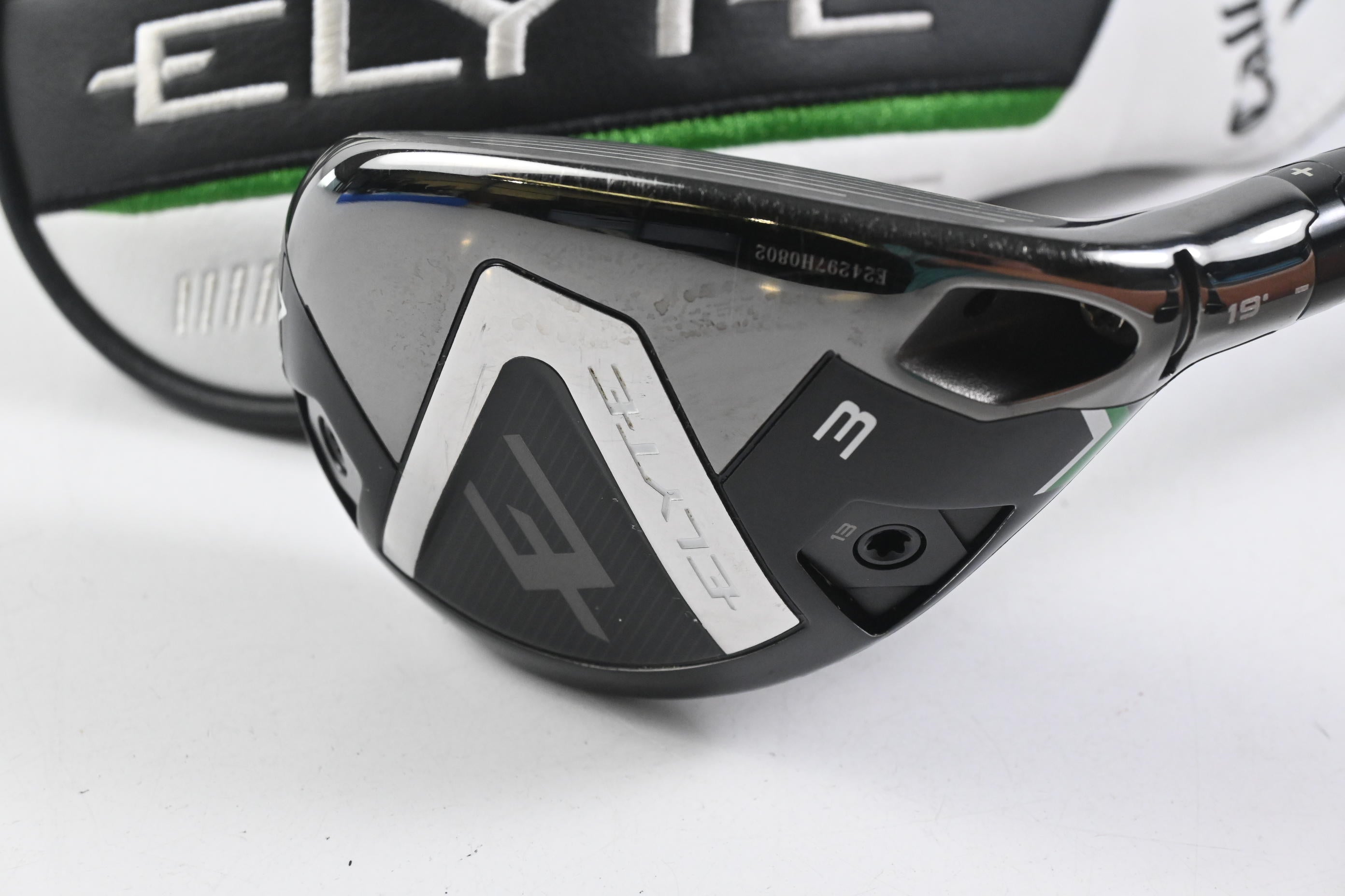 Callaway Elyte #3 Hybrid / 19 Degree / Stiff Flex Denali Charcoal 70 Shaft