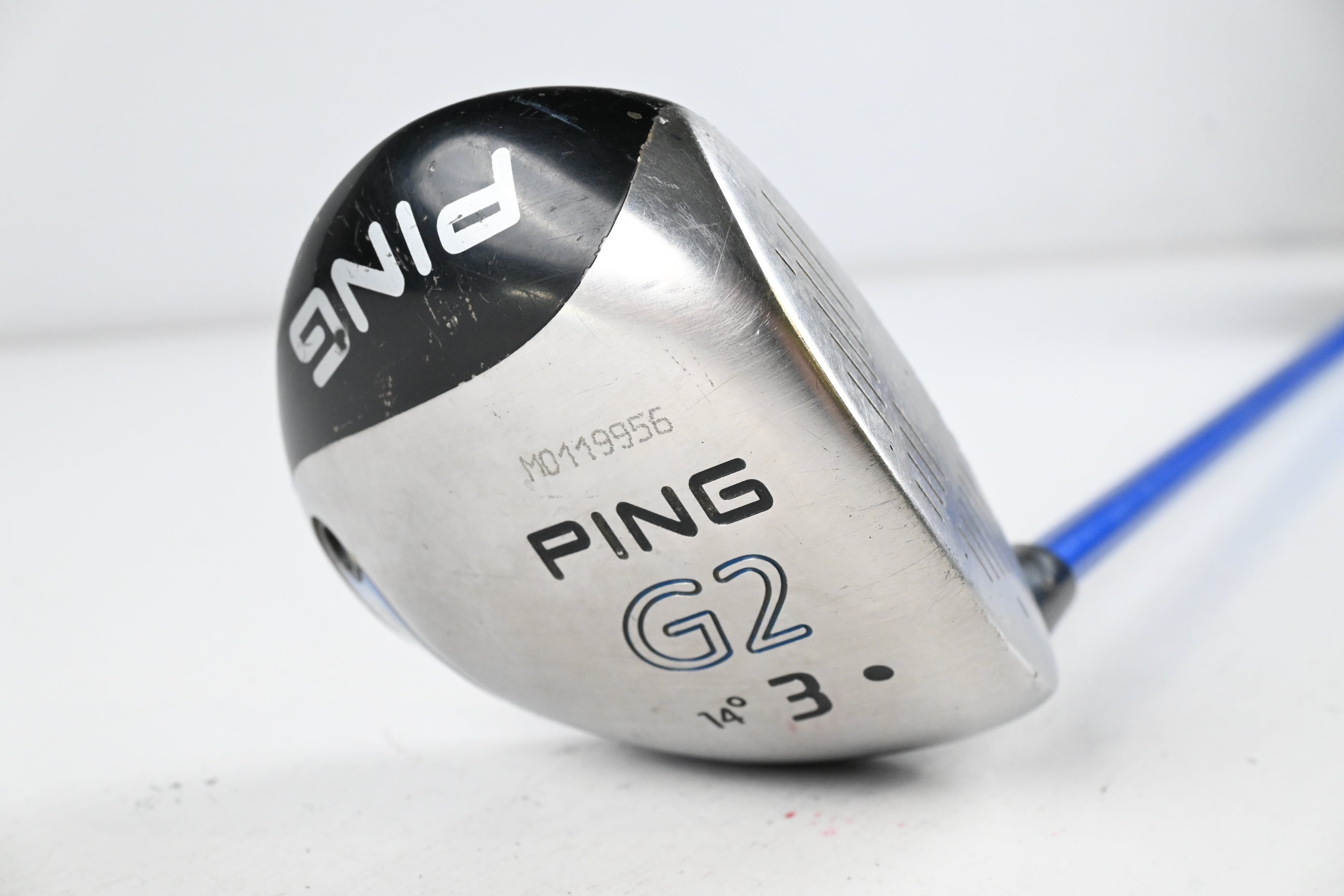 Ping G2 #3 Wood / 14 Degree / Regular Flex Grafalloy ProLaunch Blue 65 Shaft