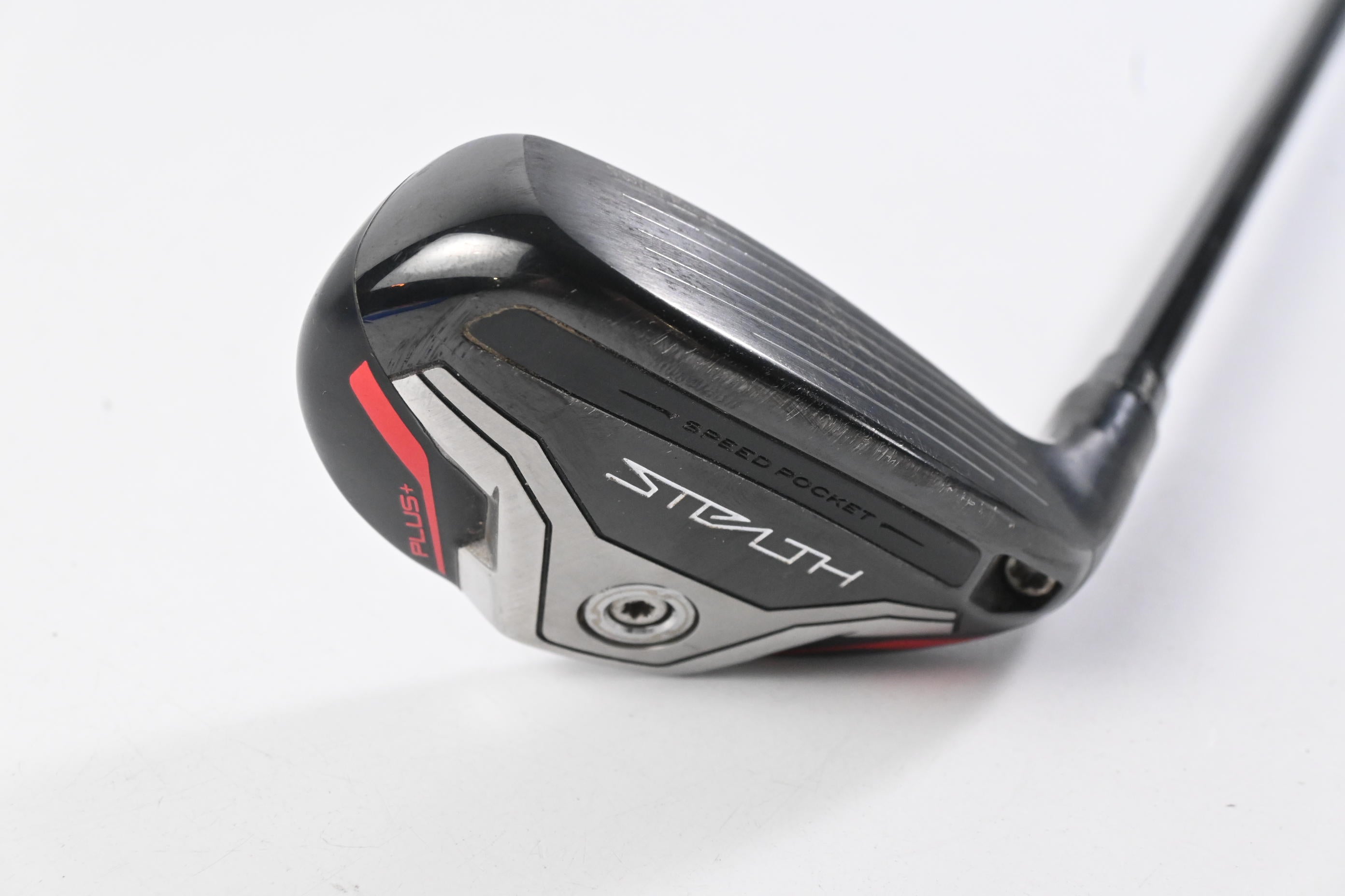 Taylormade Stealth Plus #2 Hybrid / 17 Degree / Stiff Flex HZRDUS Smoke Red RDX