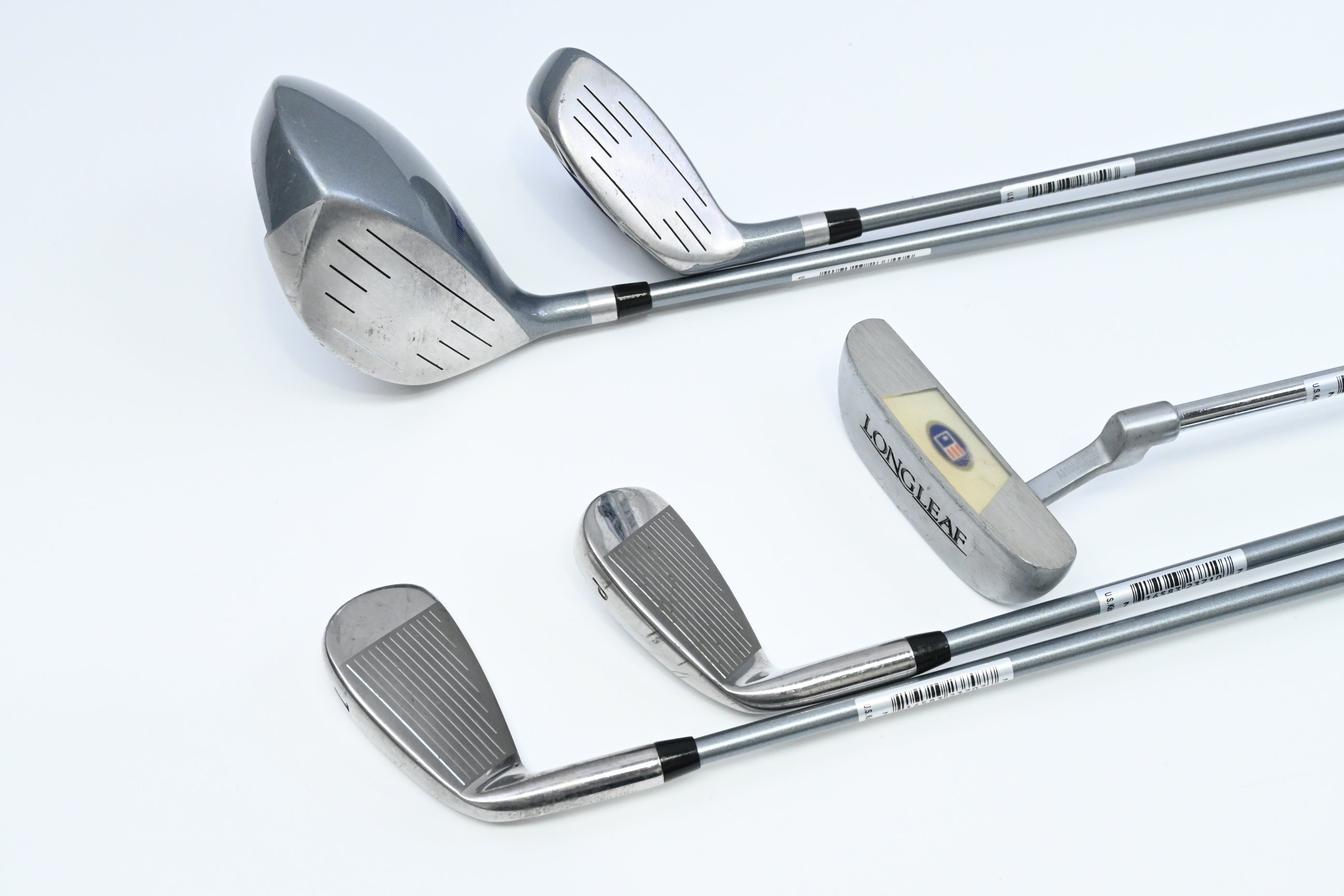 Junior US Kids WT-15 Package Set / Wood, Hybrid, Irons, Putter, Bag