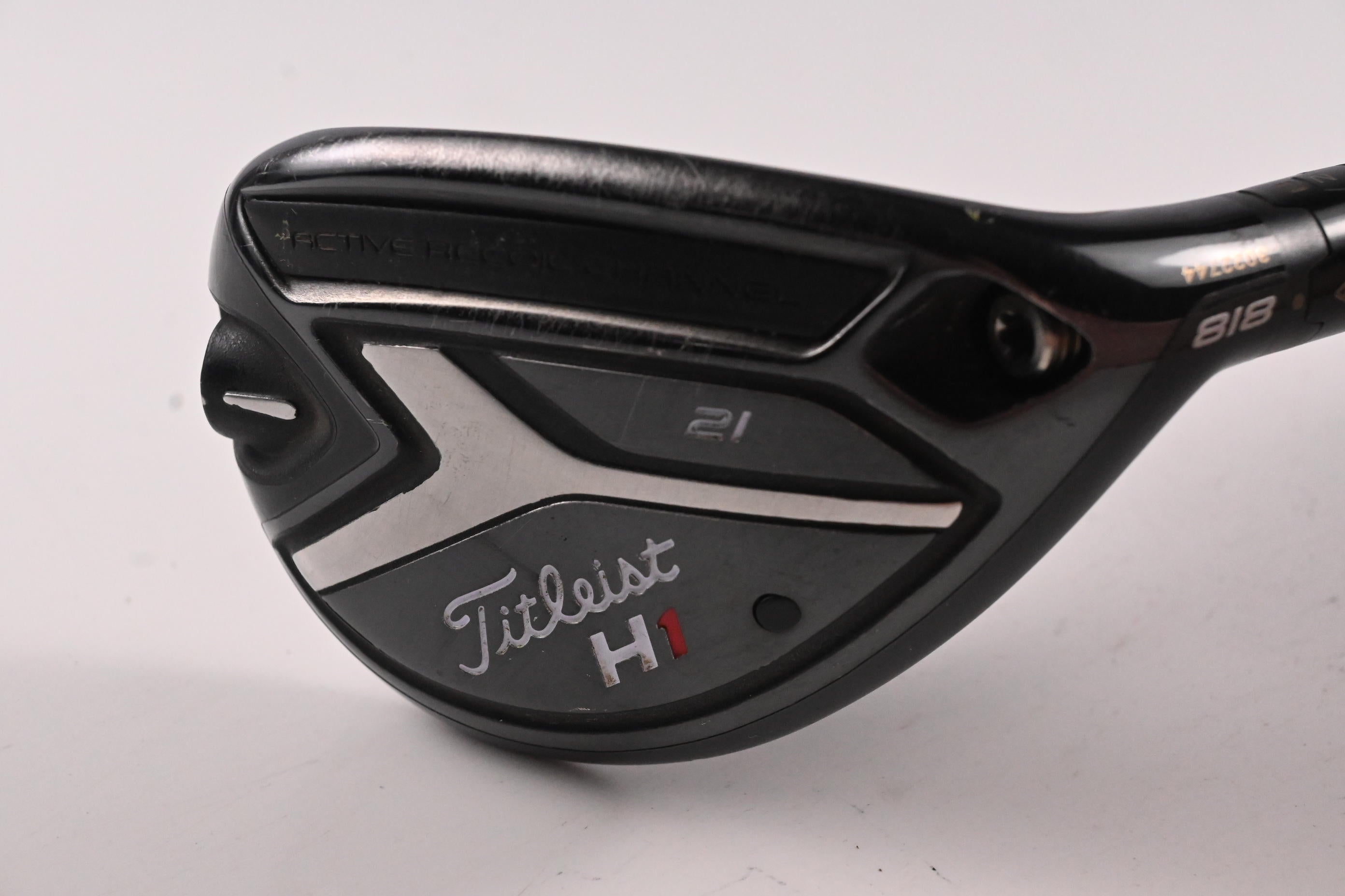 Titleist 818 H1 #3 Hybrid / 21 Degree / Stiff Flex Aldila Rogue Max 85 Shaft