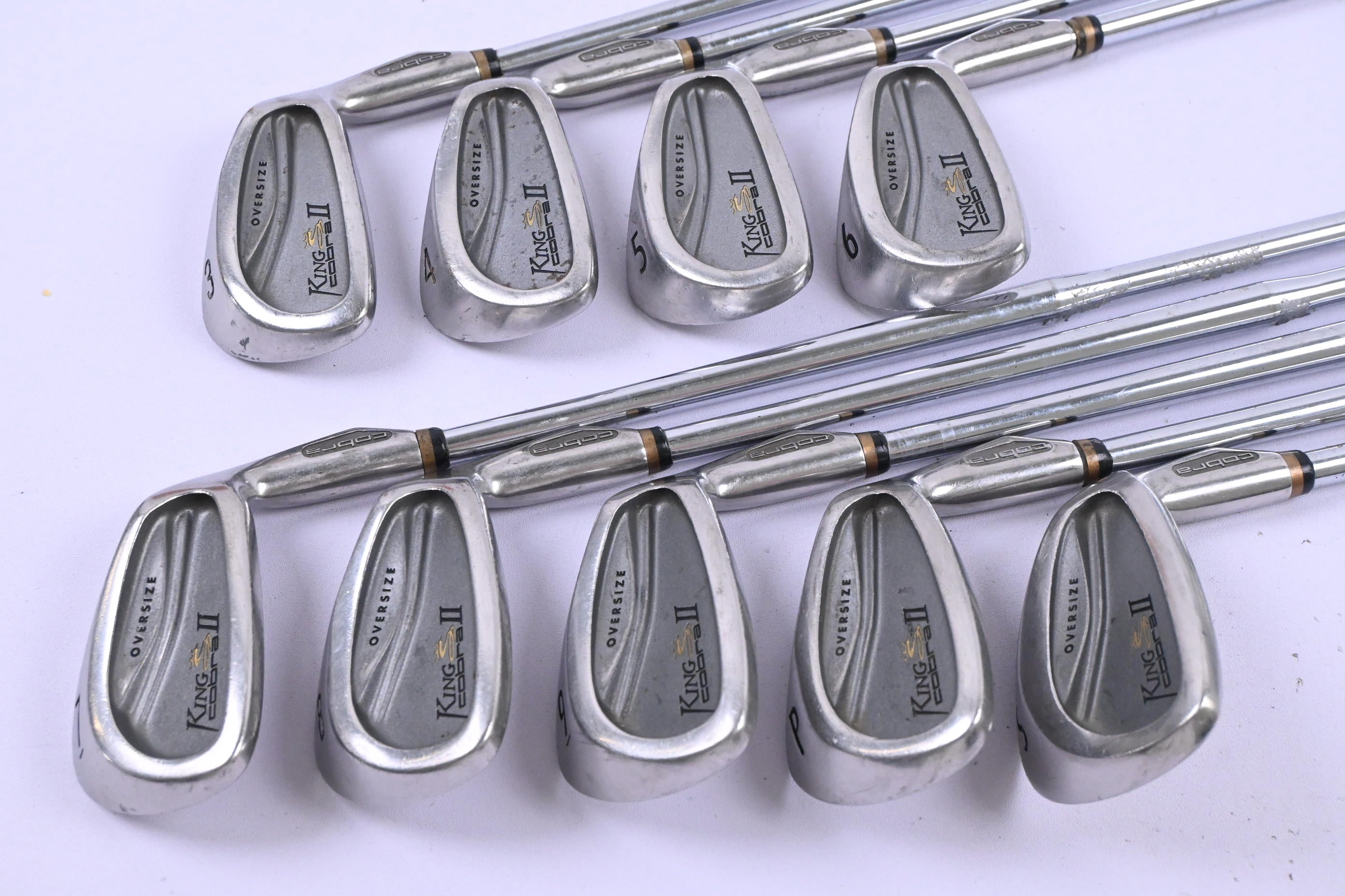 King Cobra Oversize II Forged Irons / 3-PW+SW / Regular Flex Cobra Shafts