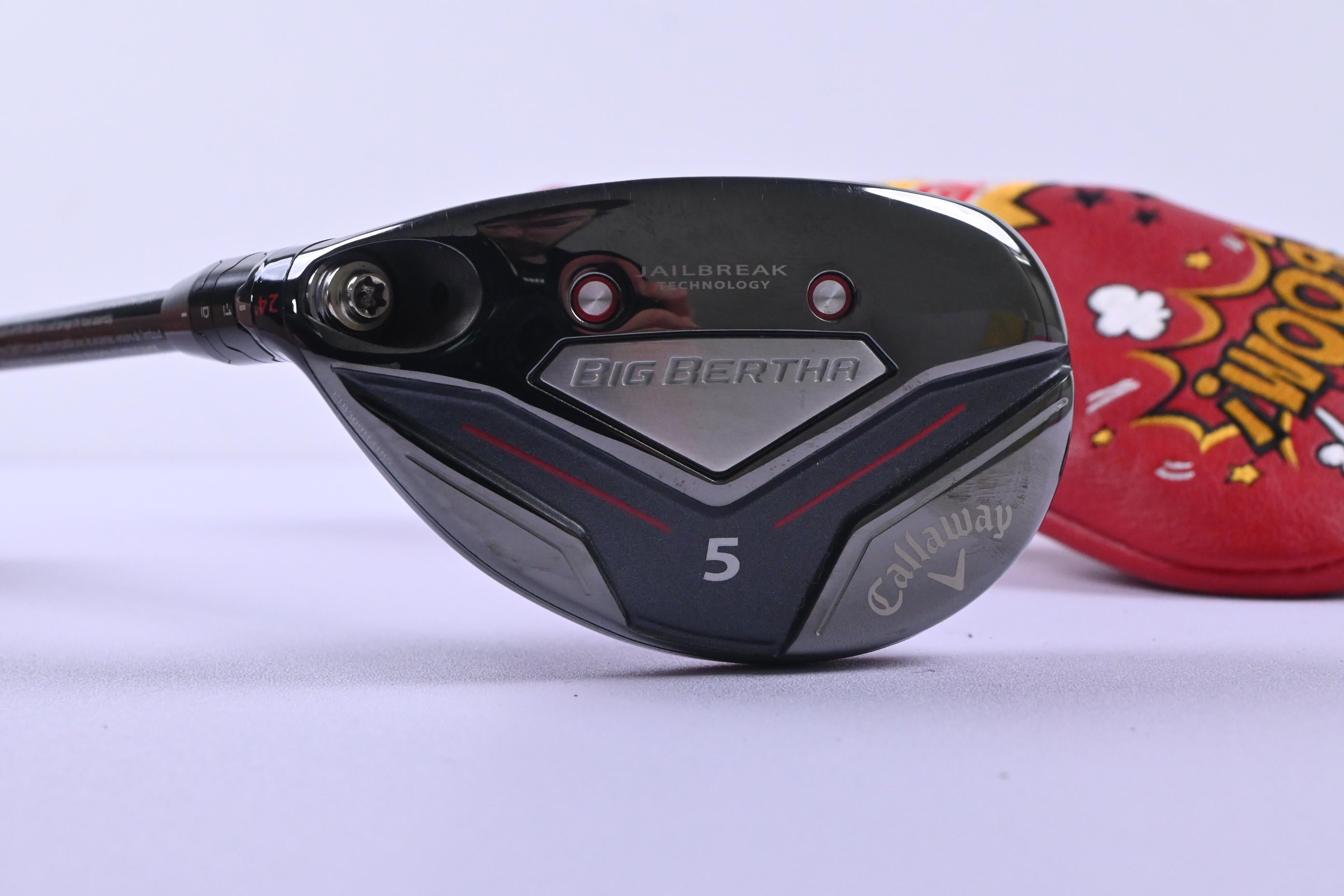 Ladies Left Hand Callaway Big Bertha 2019 #5 Hybrid / 24 Degree / Ladies Flex