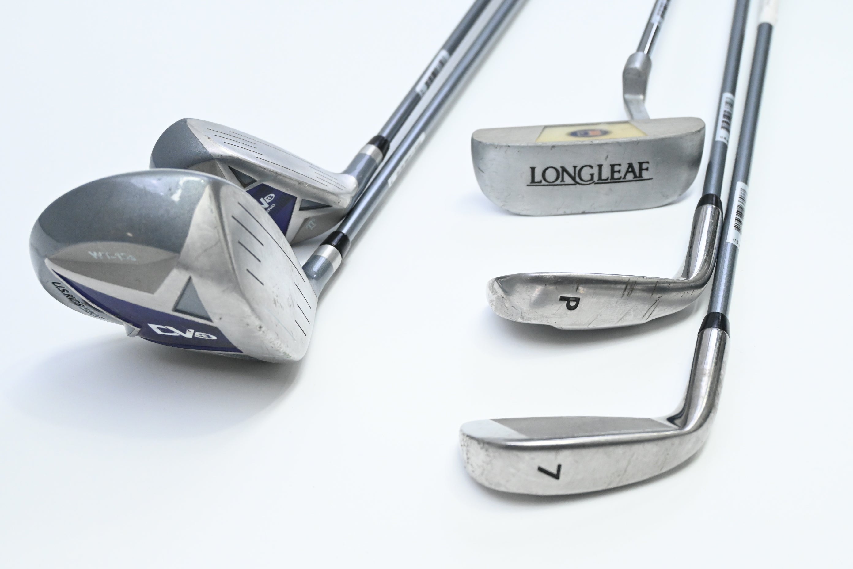 Junior US Kids WT-15 Package Set / Wood, Hybrid, Irons, Putter, Bag