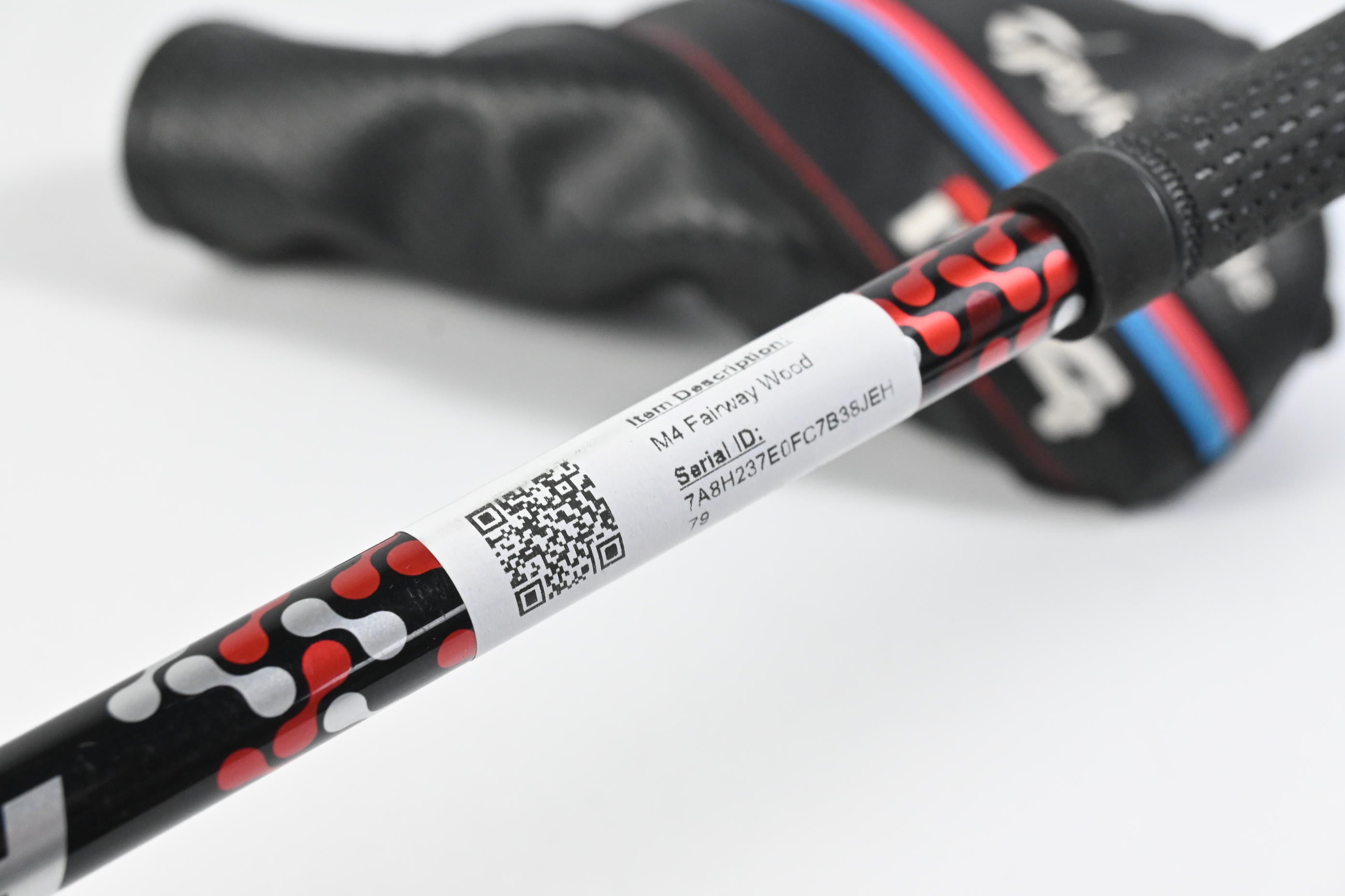 Taylormade M4 #3 Wood / 15 Degree / Stiff Flex Fujikura Atmos Red 6 Shaft