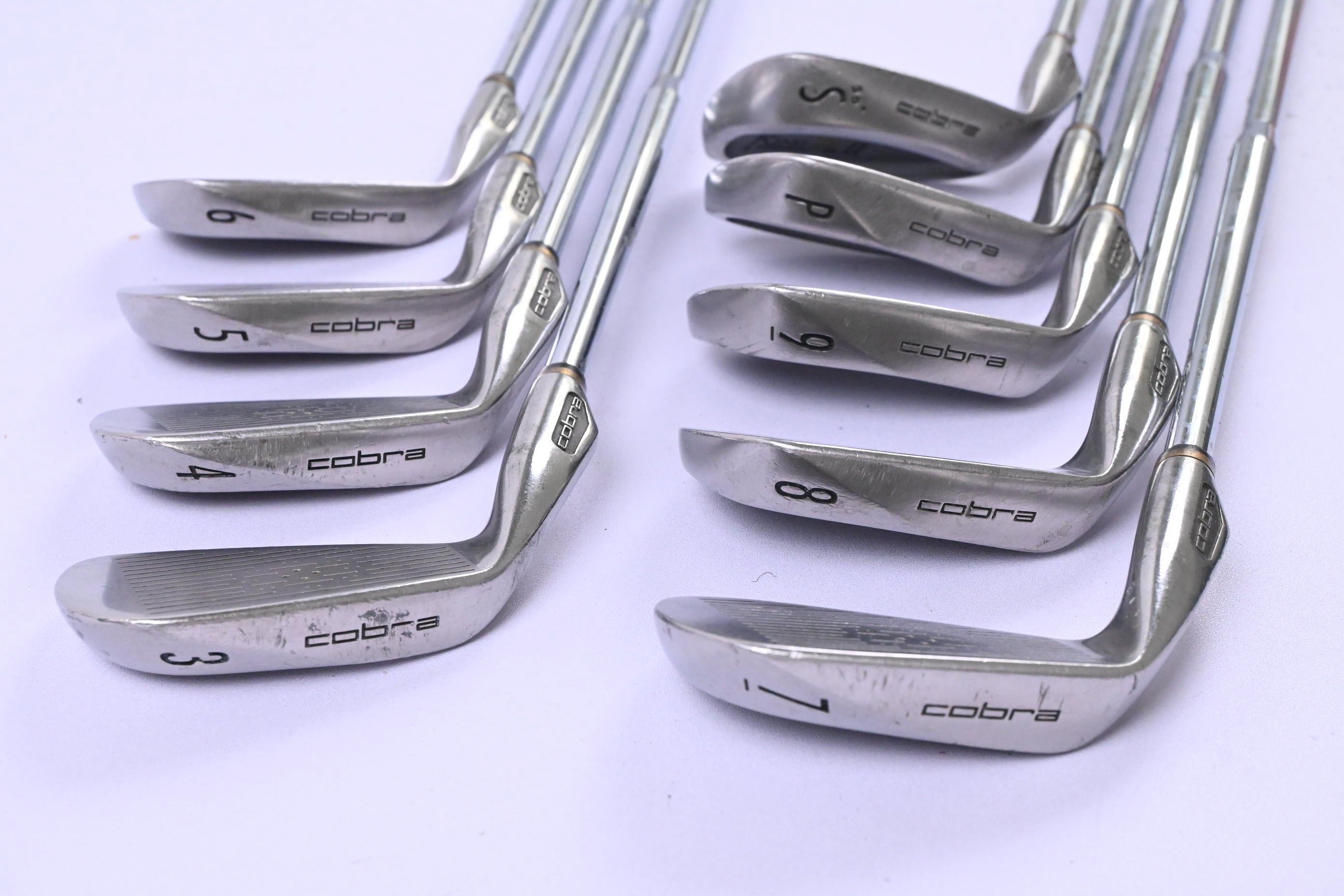 King Cobra Oversize II Forged Irons / 3-PW+SW / Regular Flex Cobra Shafts