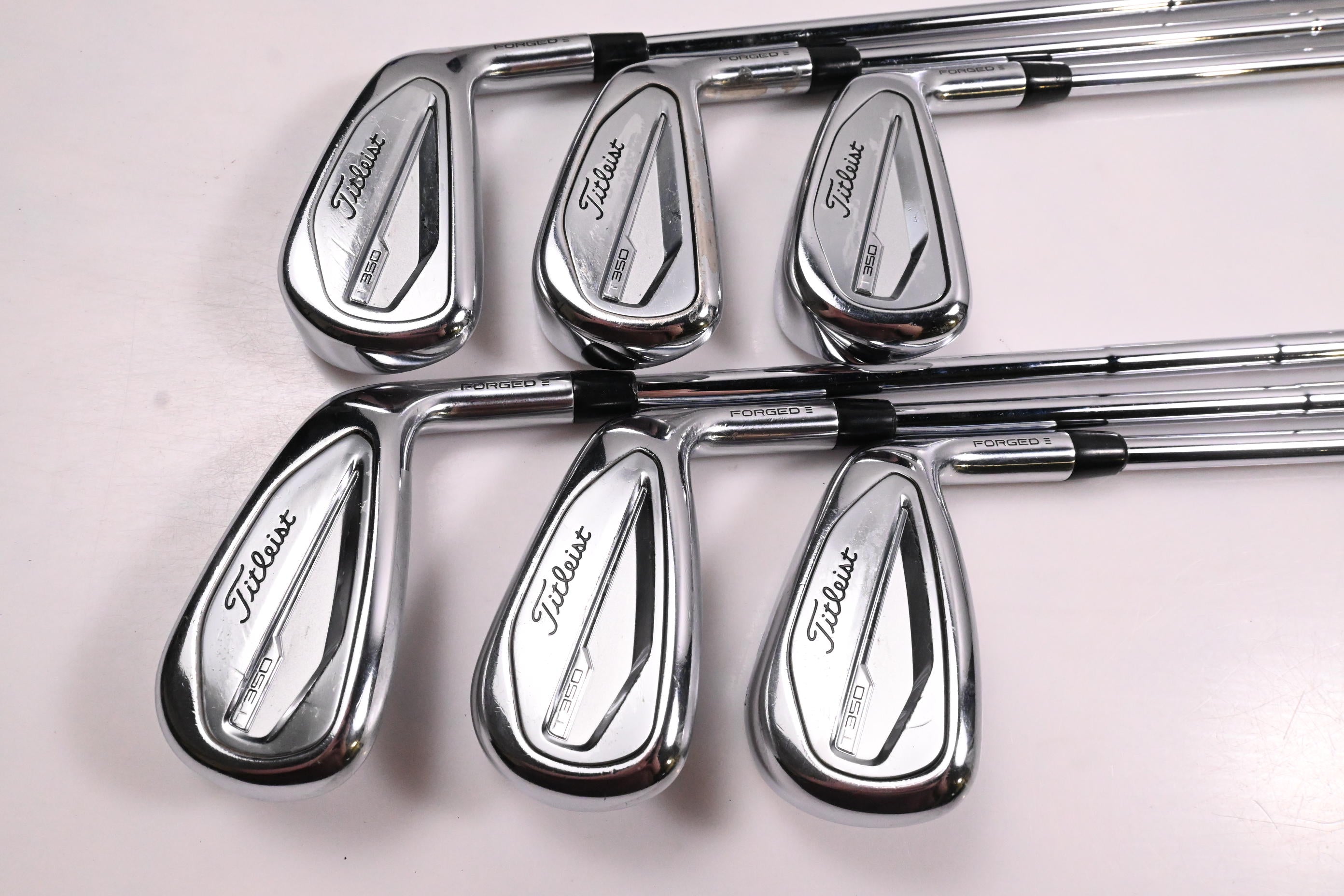 Titleist T350 Irons / 5-PW / Stiff Flex Dynamic Gold Mid 115 S300 Shafts