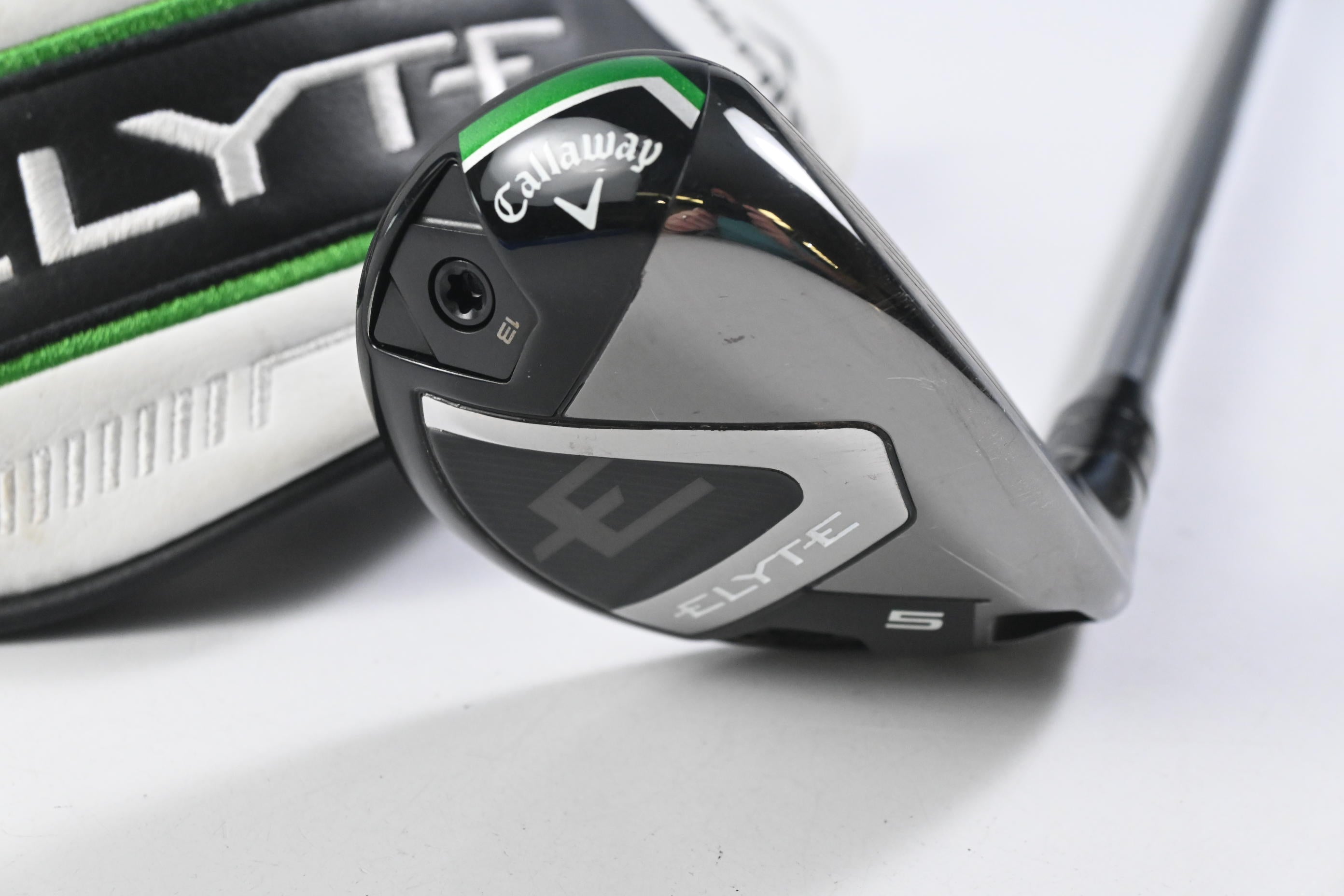 Callaway Elyte #5 Hybrid / 24 Degree / Stiff Flex Denali Charcoal 70 Shaft