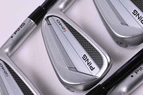 Ping I240 Irons / 5-PW / Black Dot / Regular Flex UST Recoil Dart 75 Shafts