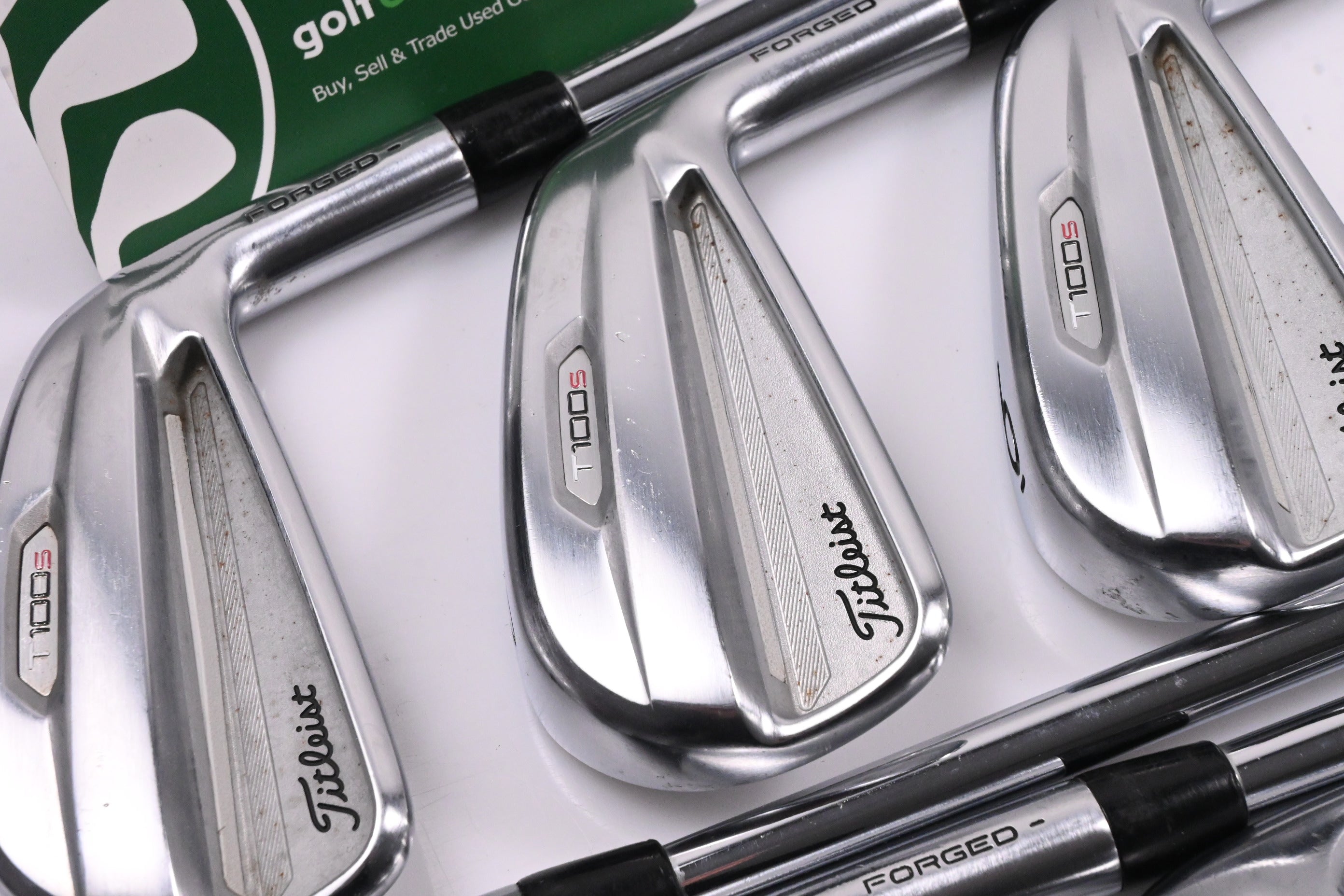 Titleist T100.S 2021 Irons / 4-PW / Stiff Flex Project X LZ 120 Shafts