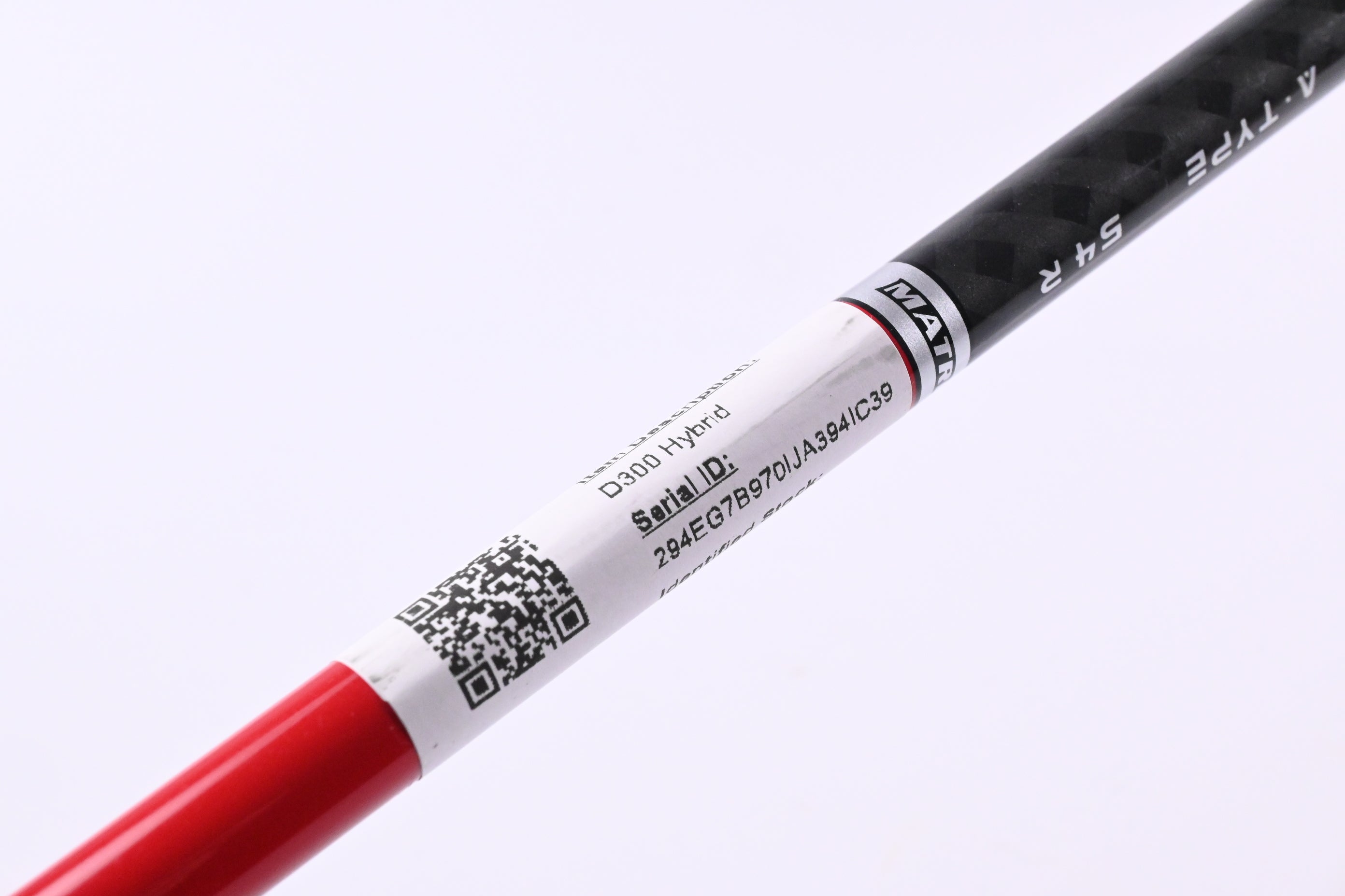 Wilson D300 #3 Hybrid / 19 Degree / Senior Flex Matrix Speed RULZ 54 Shaft