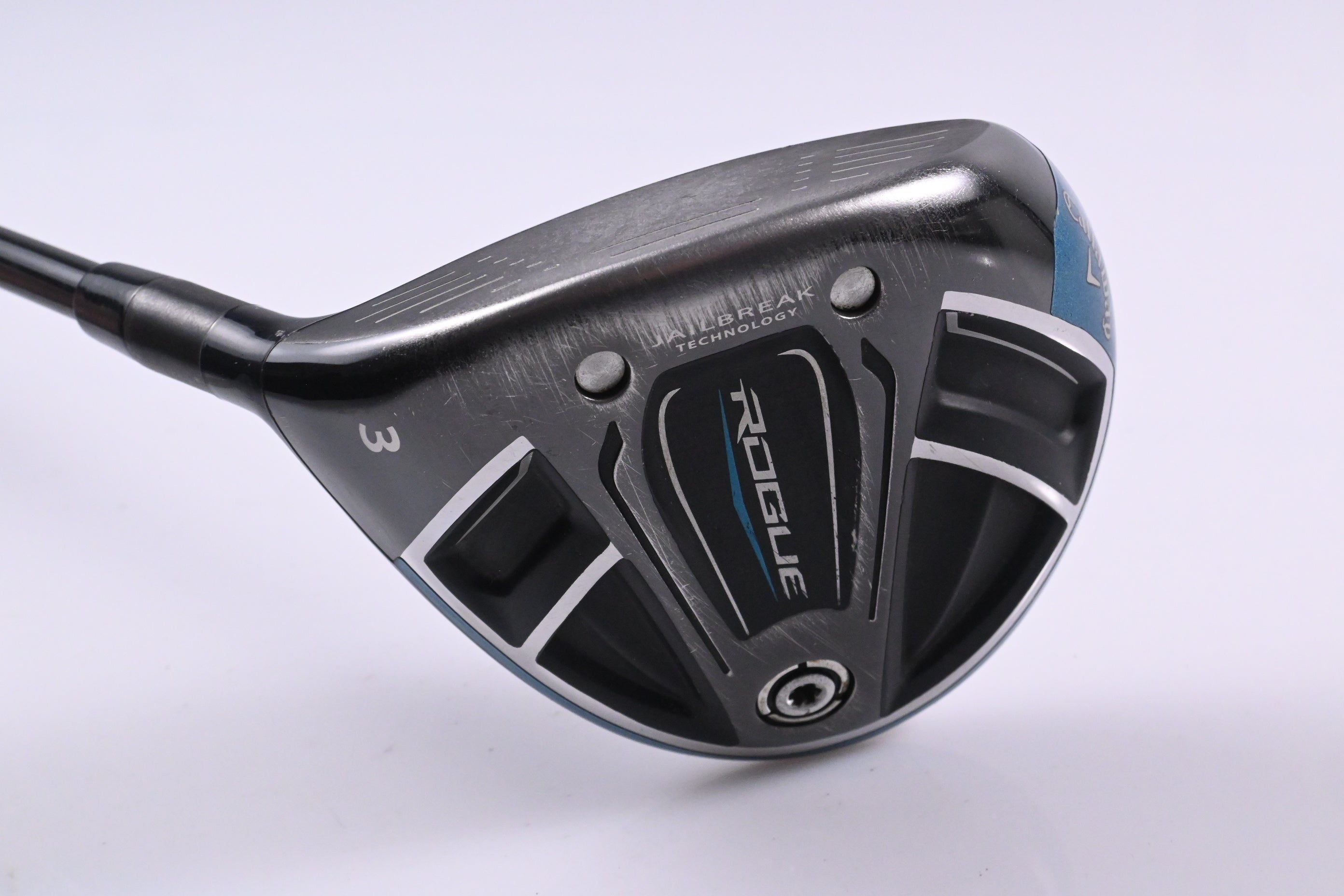 Left Hand Callaway Rogue #3 Wood / 15 Degree / Stiff Flex Graphite Design Shaft