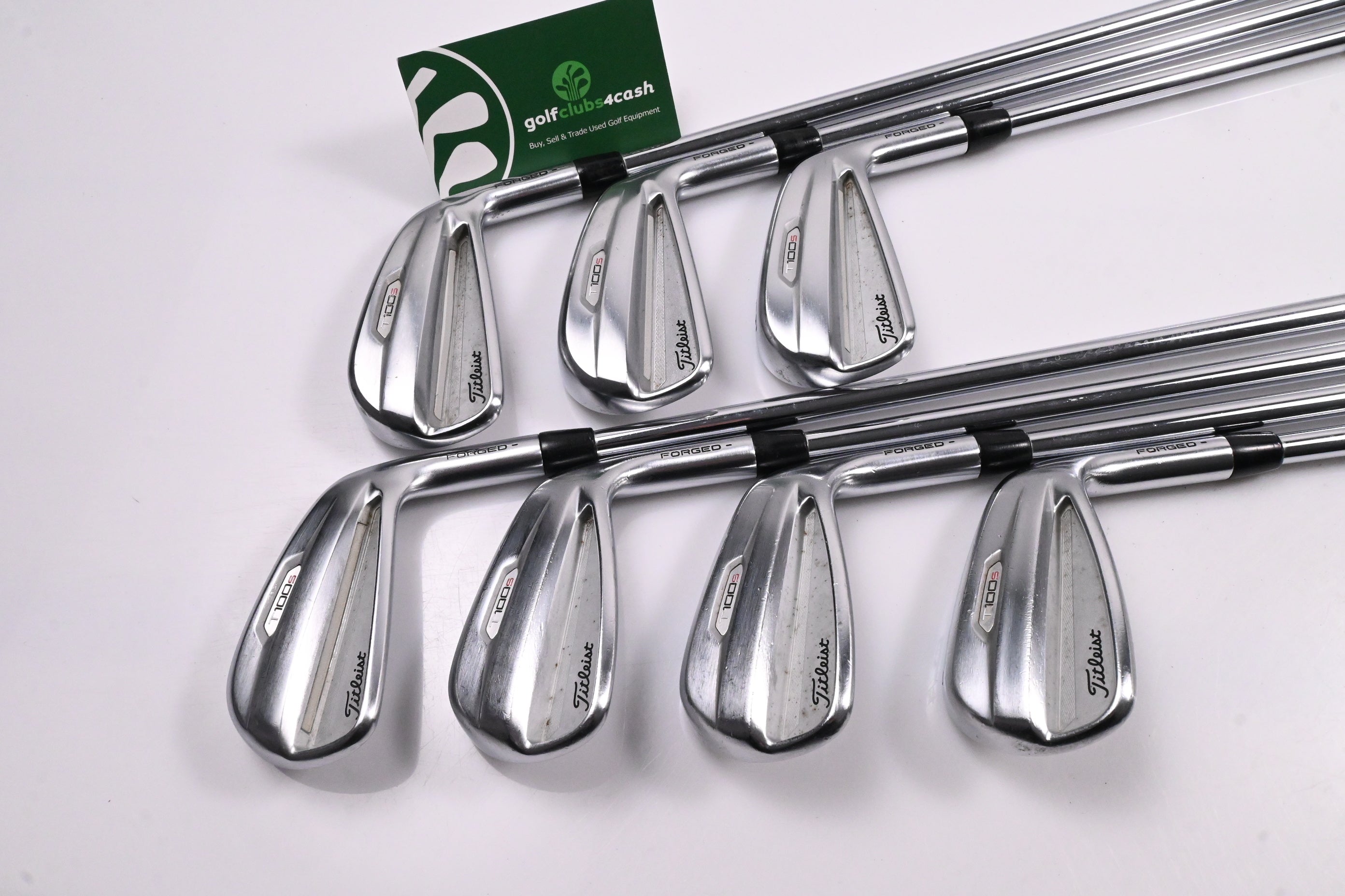 Titleist T100.S 2021 Irons / 4-PW / Stiff Flex Project X LZ 120 Shafts