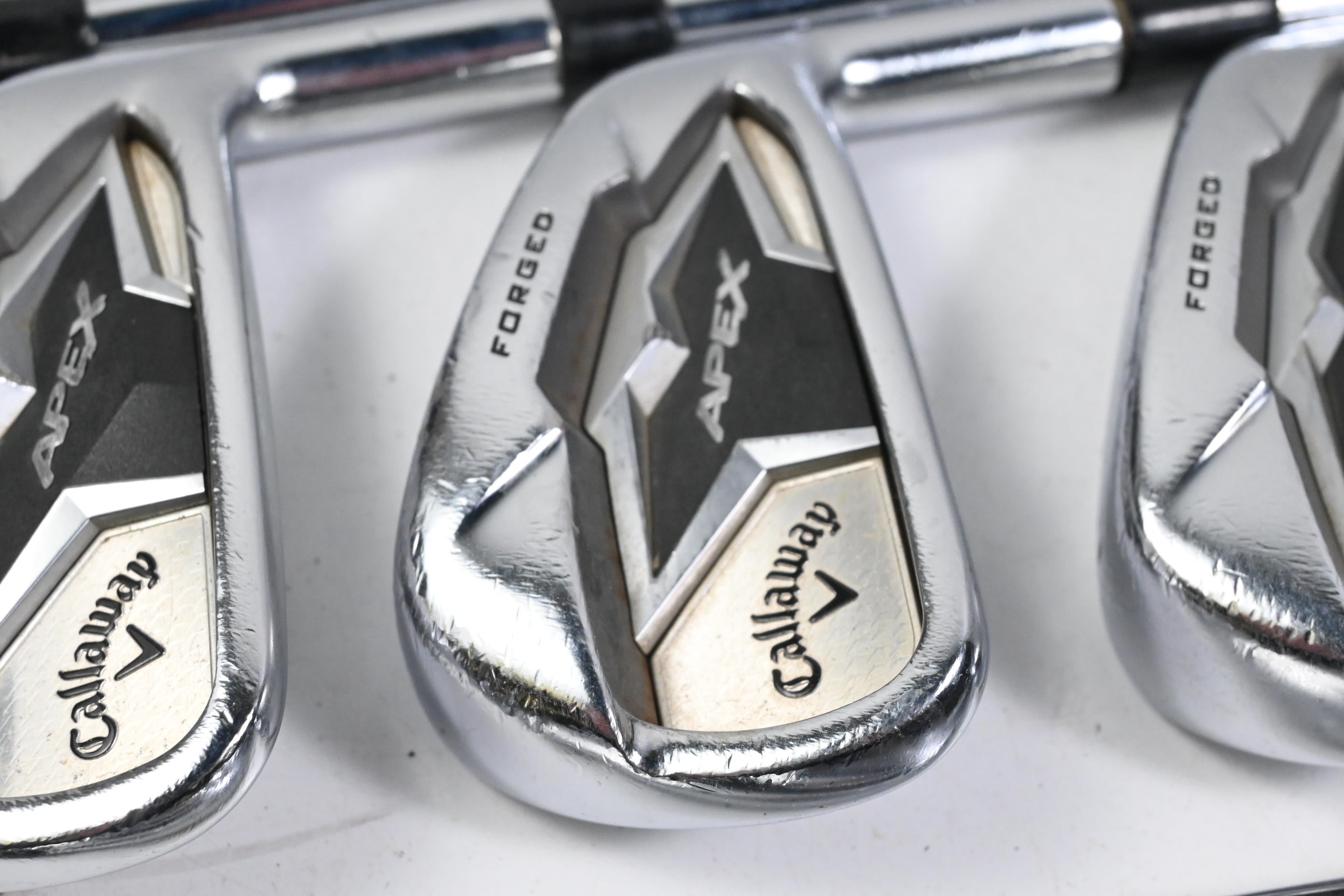 Callaway Apex 19 Irons / 3-PW / Regular Flex Project X Rifle Shafts