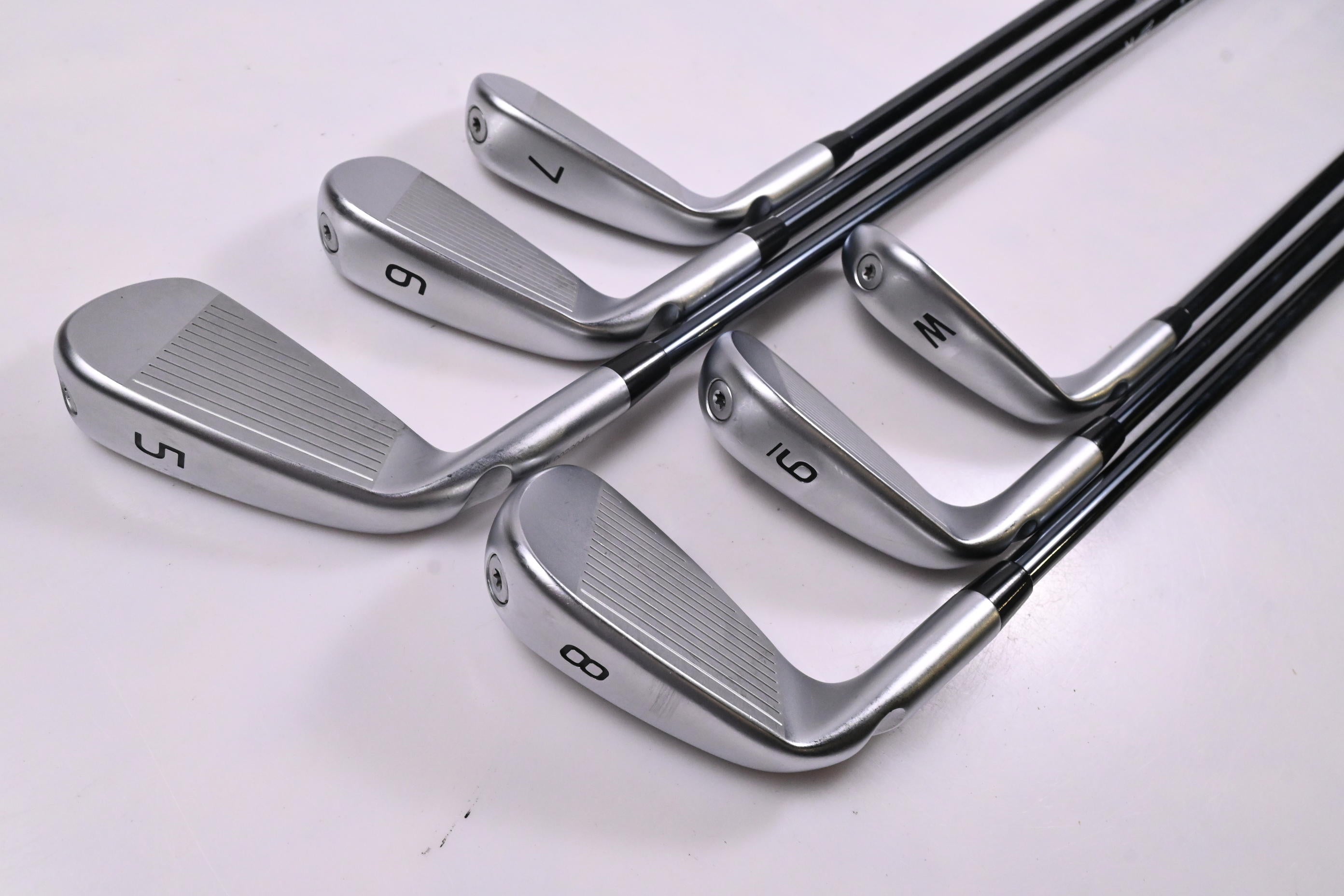 Ping I240 Irons / 5-PW / Black Dot / Regular Flex UST Recoil Dart 75 Shafts