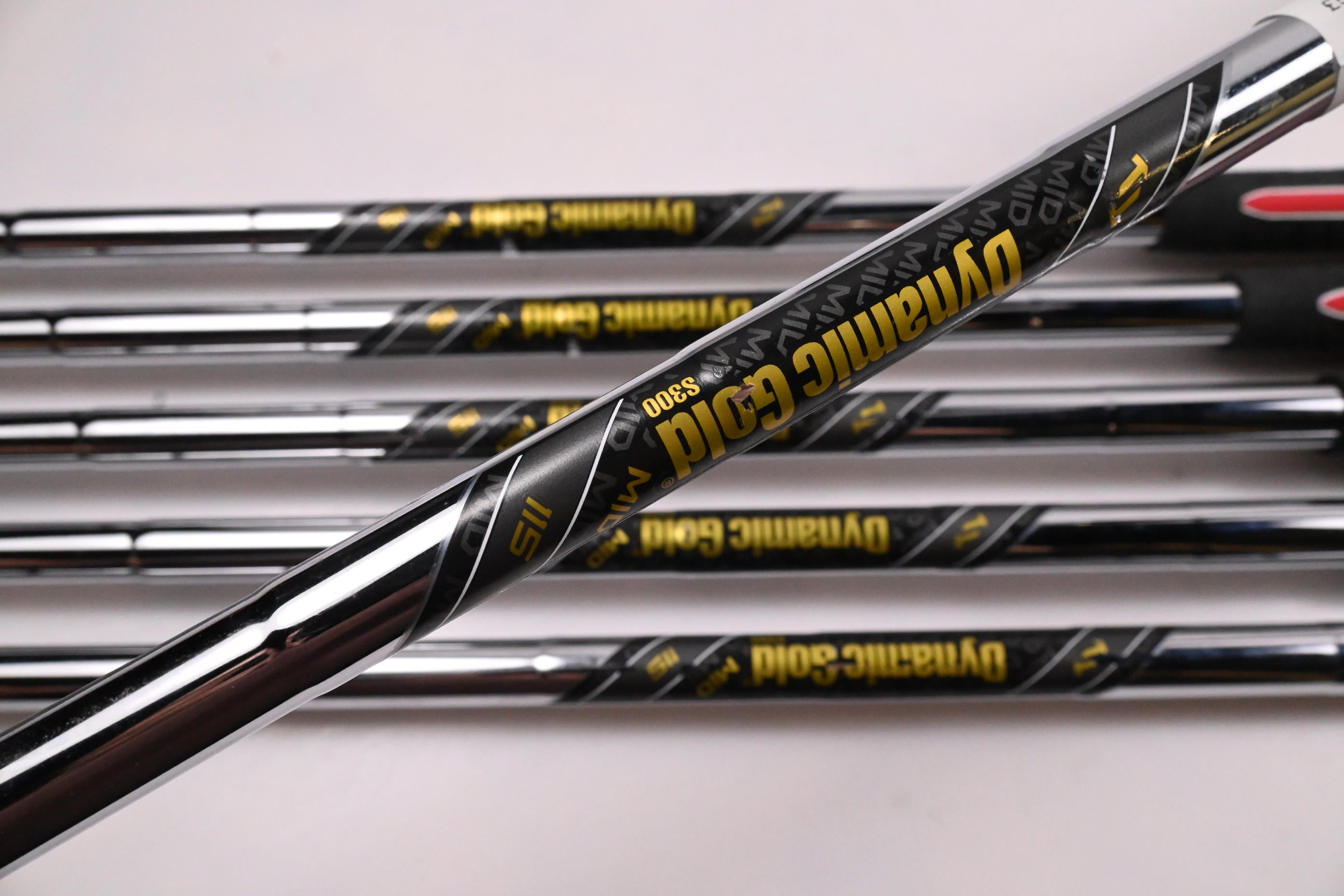 Titleist T350 Irons / 5-PW / Stiff Flex Dynamic Gold Mid 115 S300 Shafts
