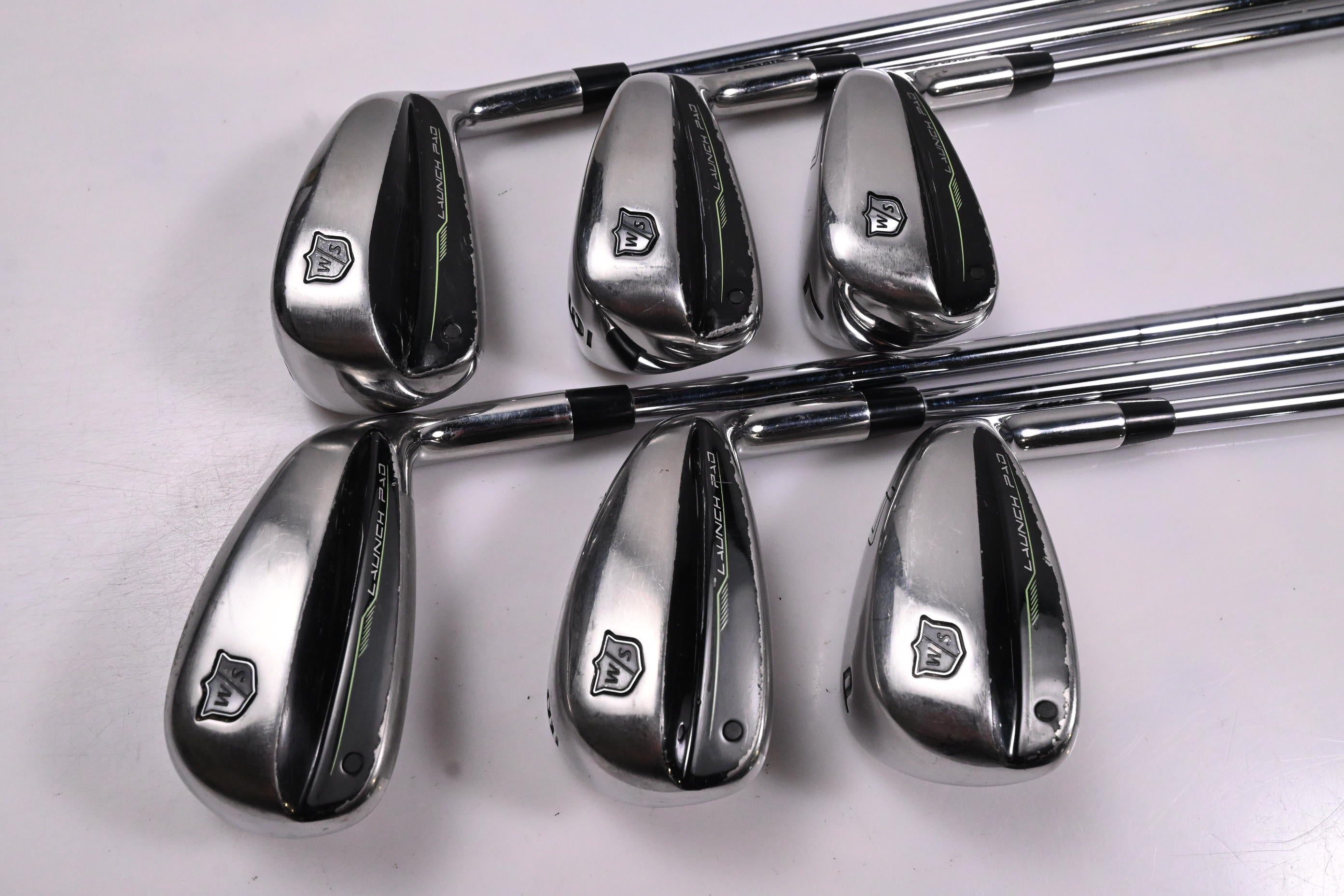 Wilson Launch Pad 2022 Irons / 5-PW / Regular Flex KBS Tour Lite Shafts