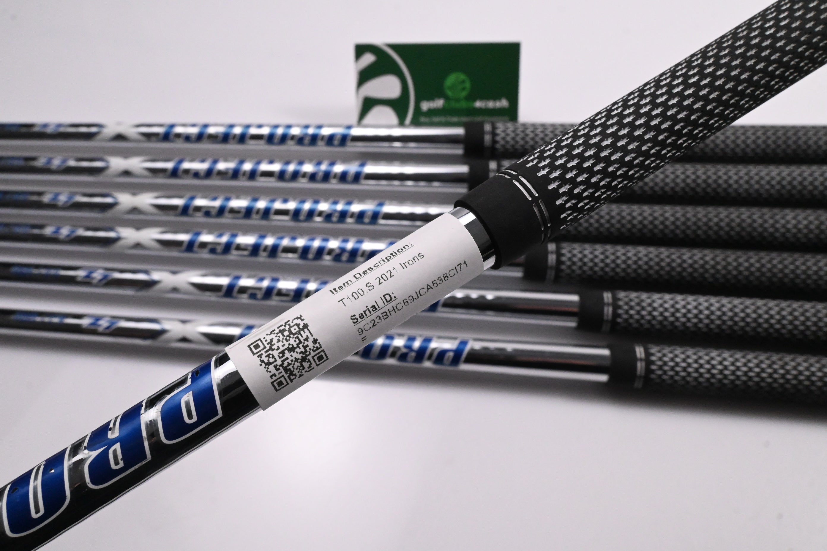 Titleist T100.S 2021 Irons / 4-PW / Stiff Flex Project X LZ 120 Shafts