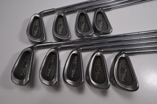 Ping Karsten Eye 2+ Irons / 3-PW+SW / Green Dot / Stiff Flex Ping JZ Shafts