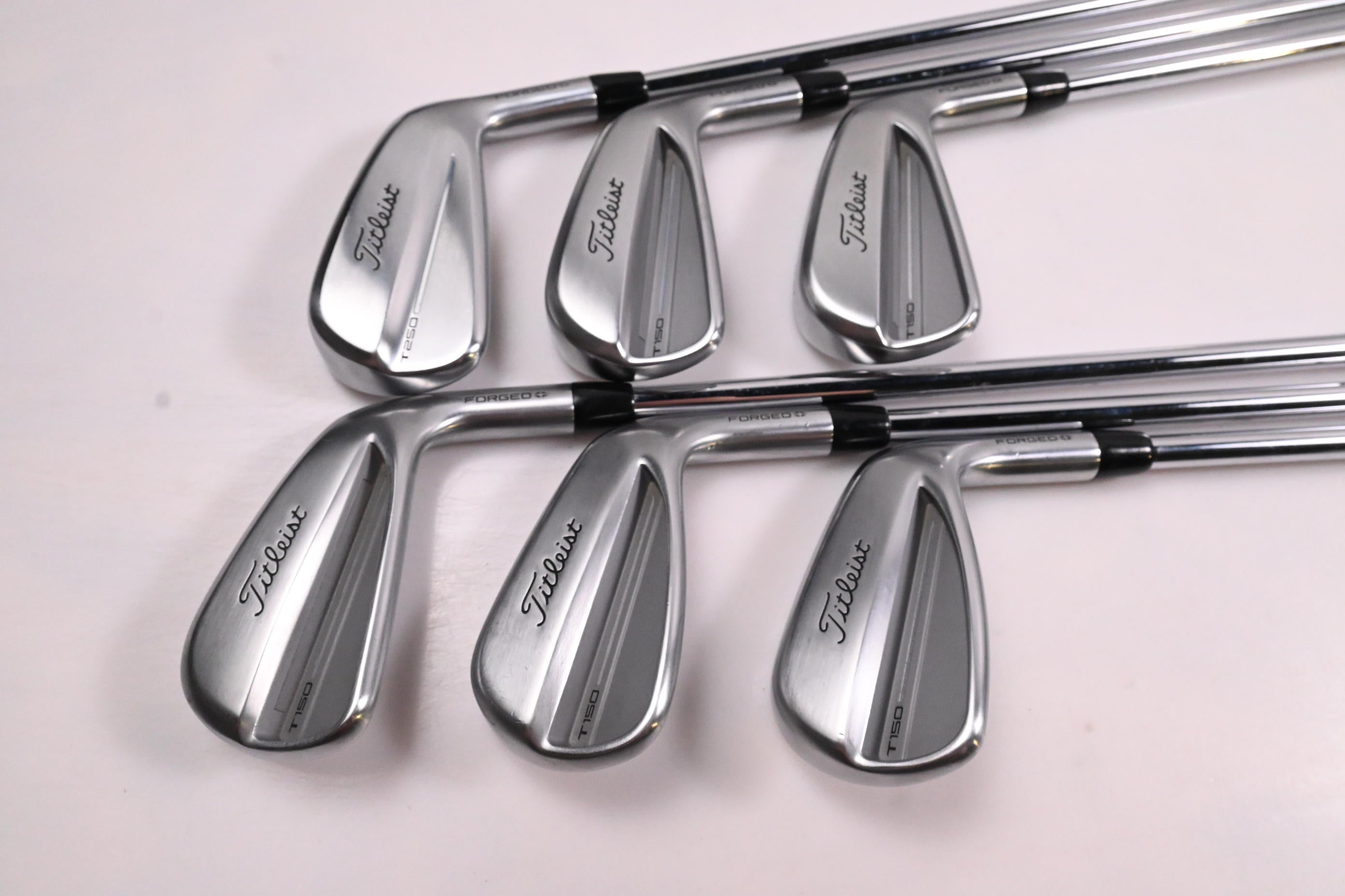 Titleist T250/T150 2025 Irons / 4-9i / Stiff Flex AMT Black Shafts