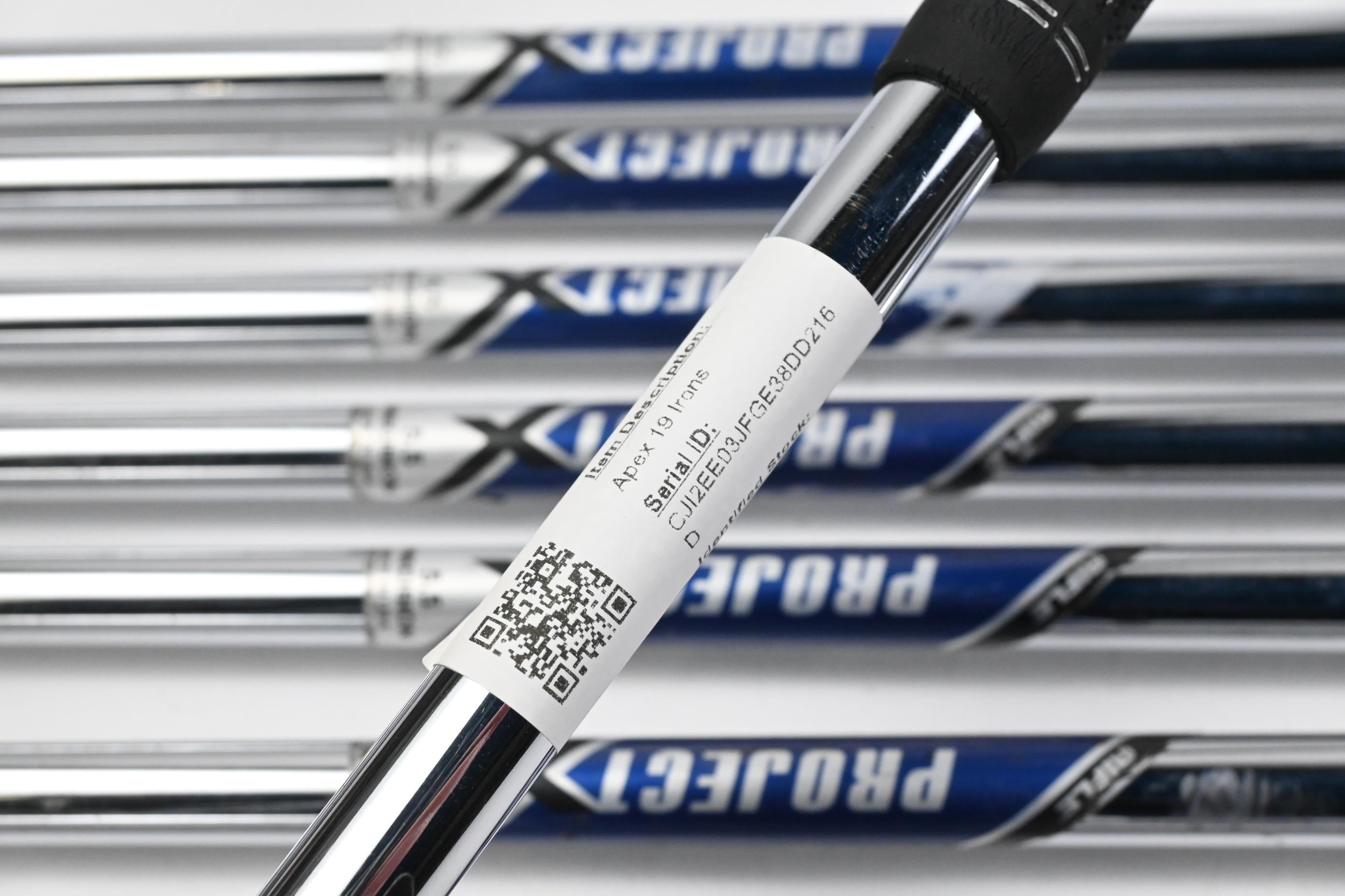 Callaway Apex 19 Irons / 3-PW / Regular Flex Project X Rifle Shafts