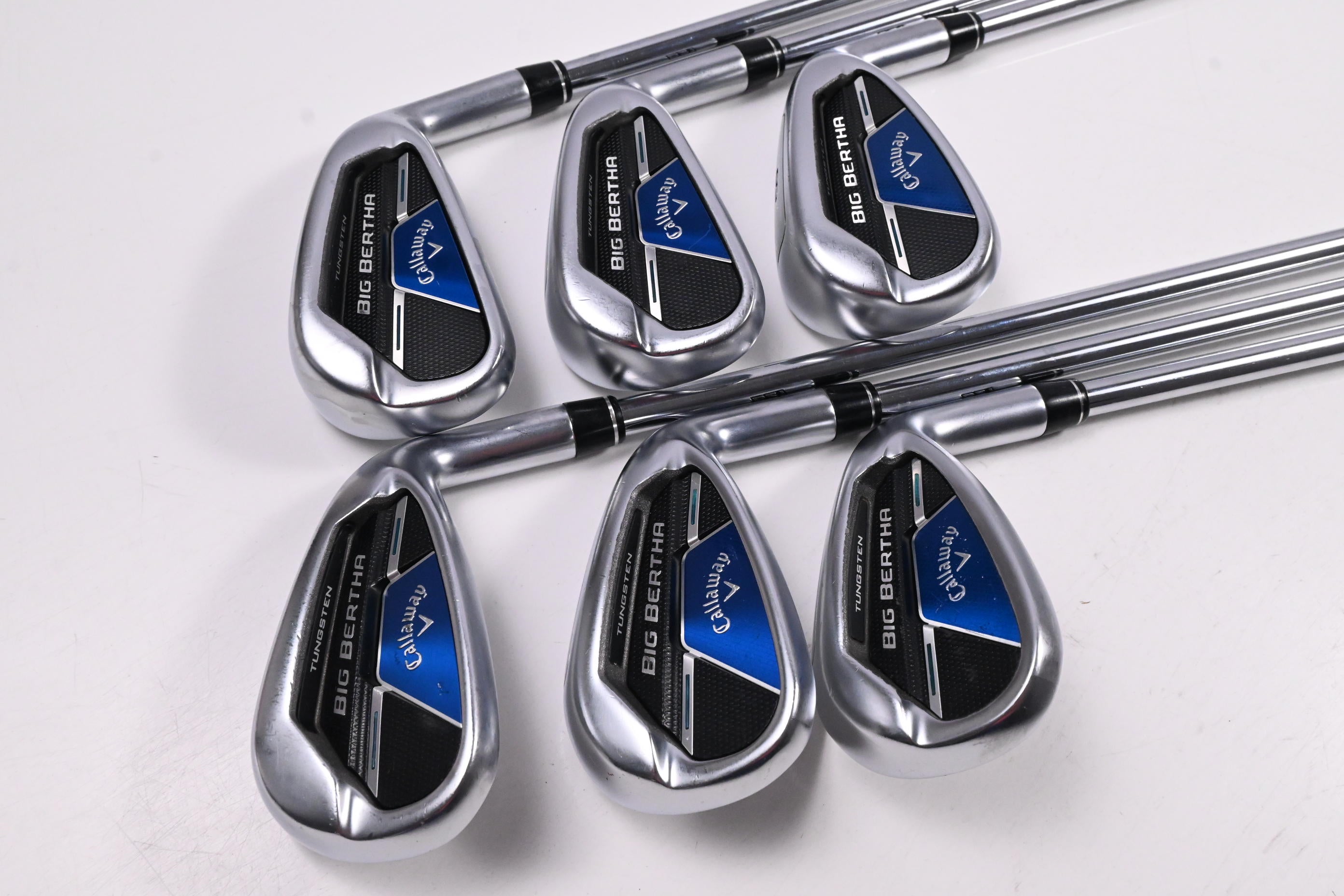 Callaway Big Bertha 21 Irons / 6-PW+SW / Regular Flex Elevate MPH 85 Shafts