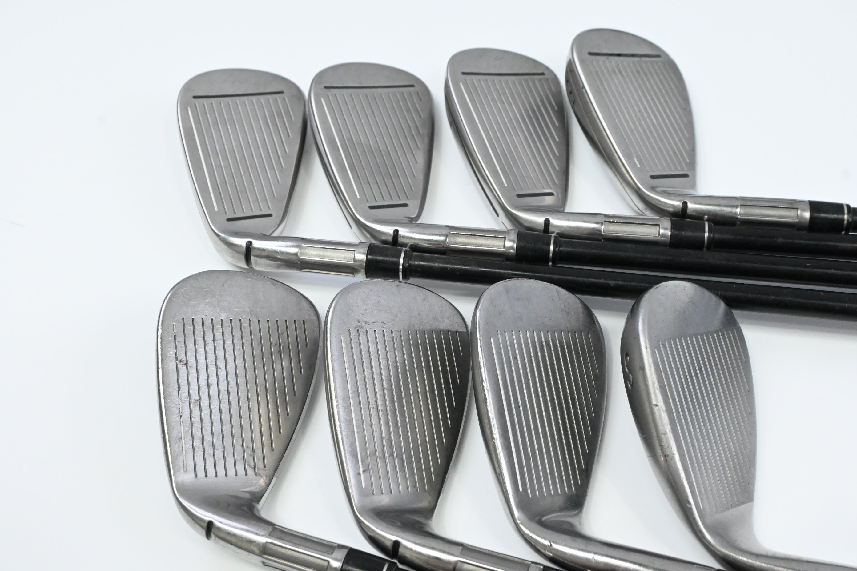 Taylormade M4 Irons / 5-PW+AW+SW / Senior Flex Fujikura Atmos Red 5 Shafts