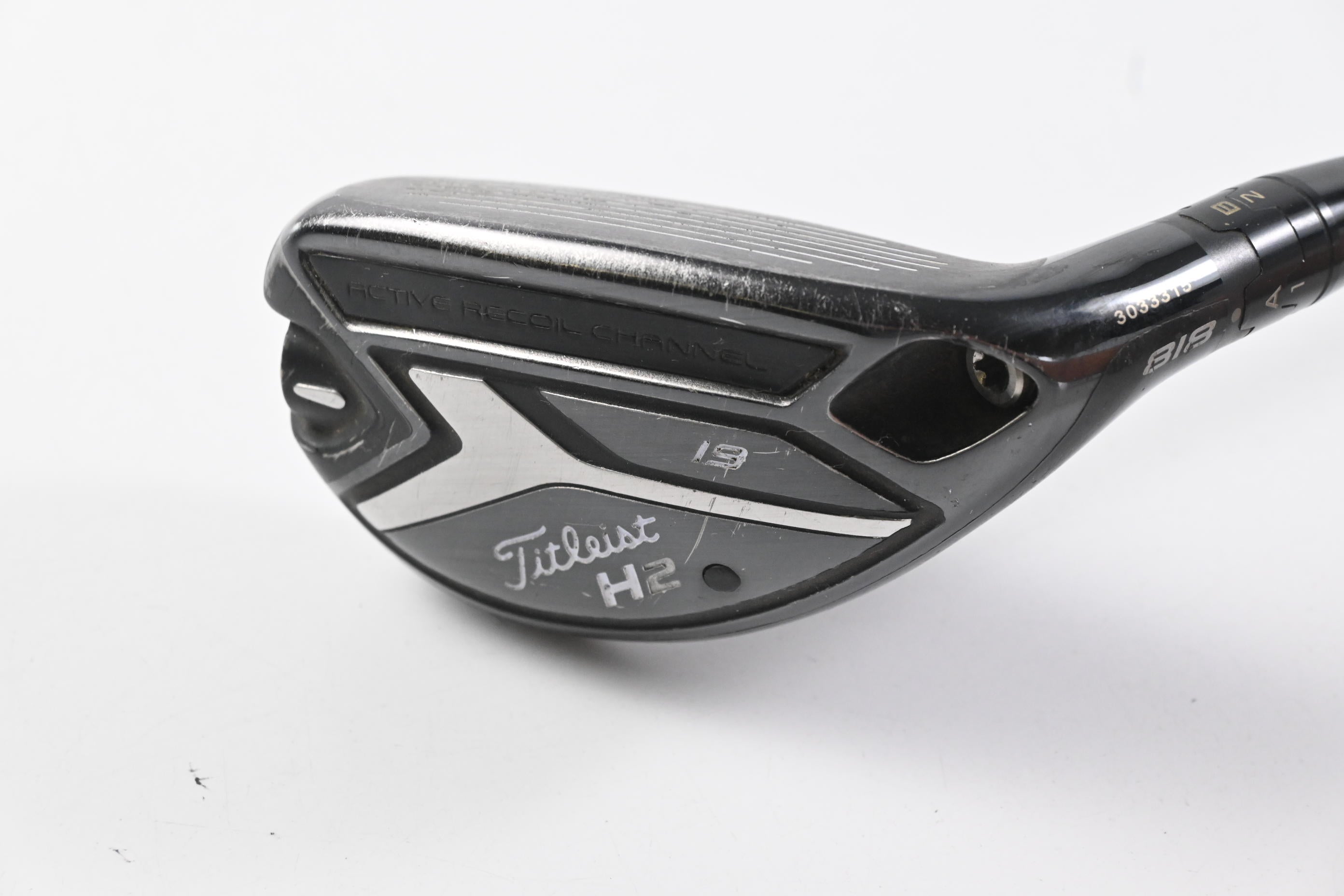 Titleist 818 H2 #3 Hybrid / 19 Degree / Stiff Flex EvenFlow Blue 85 Shaft