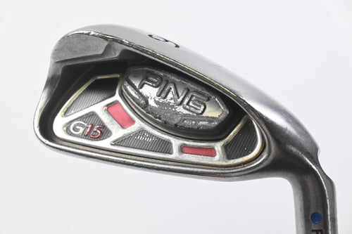 Ping G15 #6 Iron / Blue Dot / Stiff Flex Steel Shaft