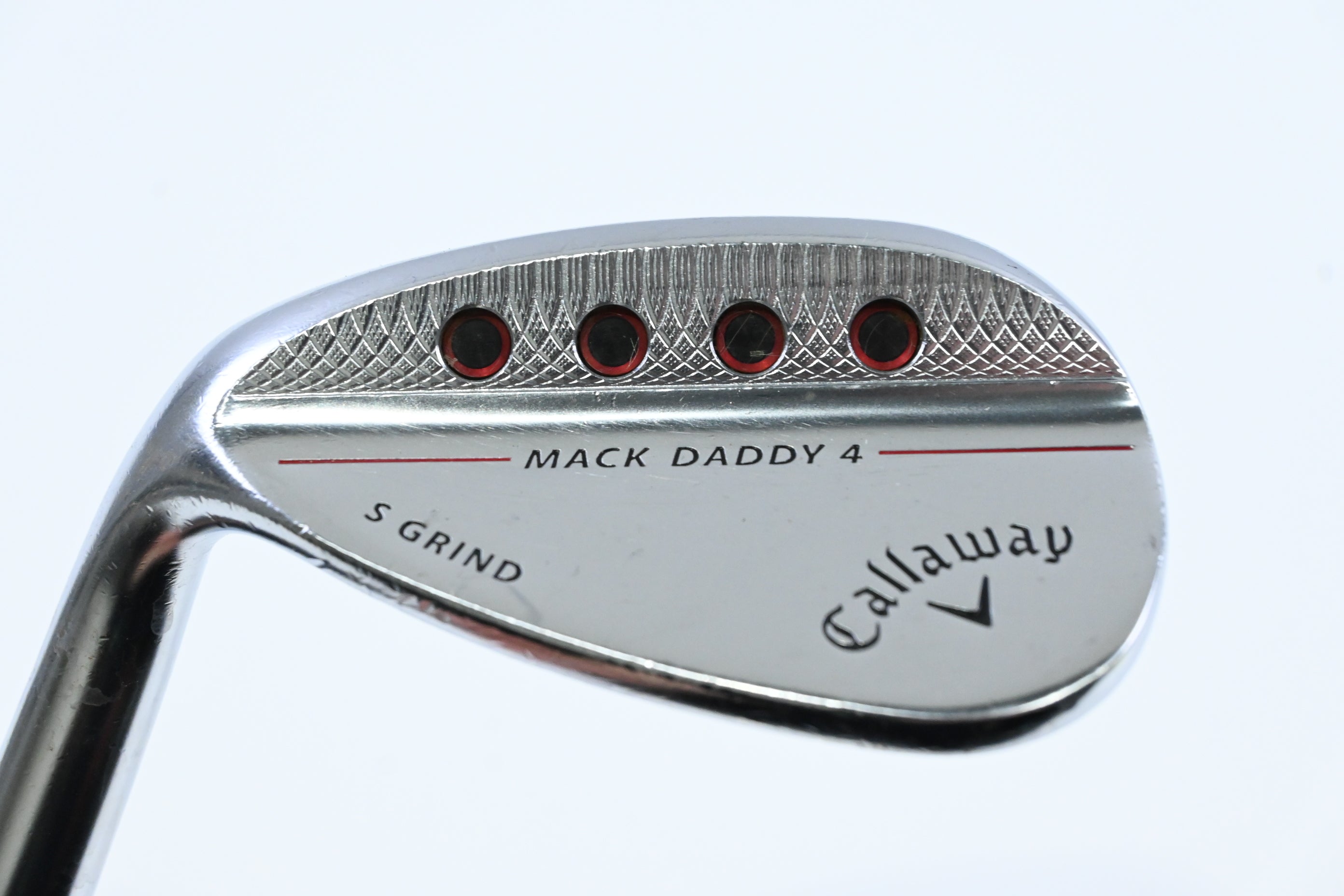 Left Hand Callaway Mack Daddy 4 Sand Wedge / 54 Degree / Stiff Flex KBS Tour 120