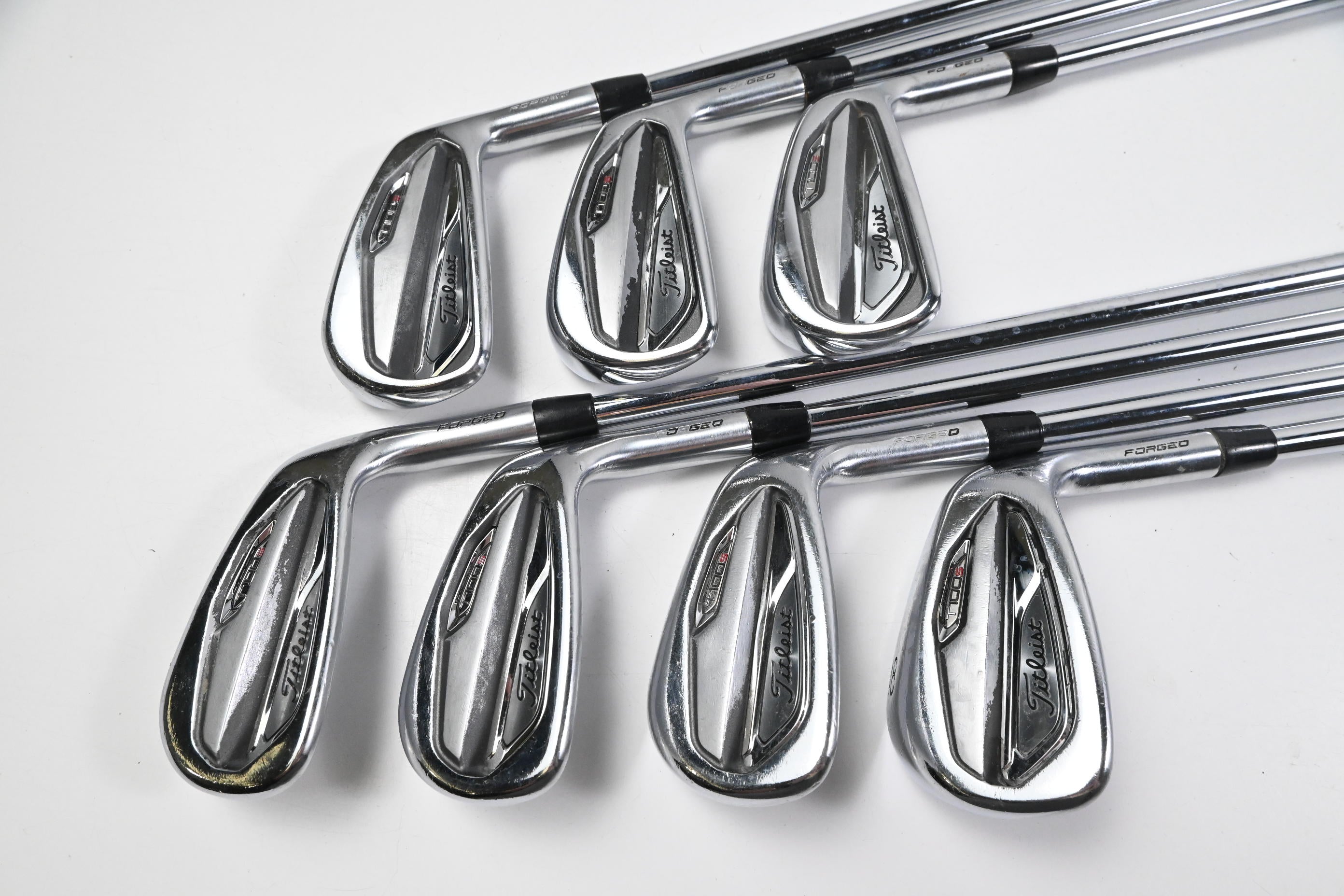 Titleist T100 S 2019 Irons / 5-PW+GW / Stiff Flex Project X LZ 120 Steel Shafts