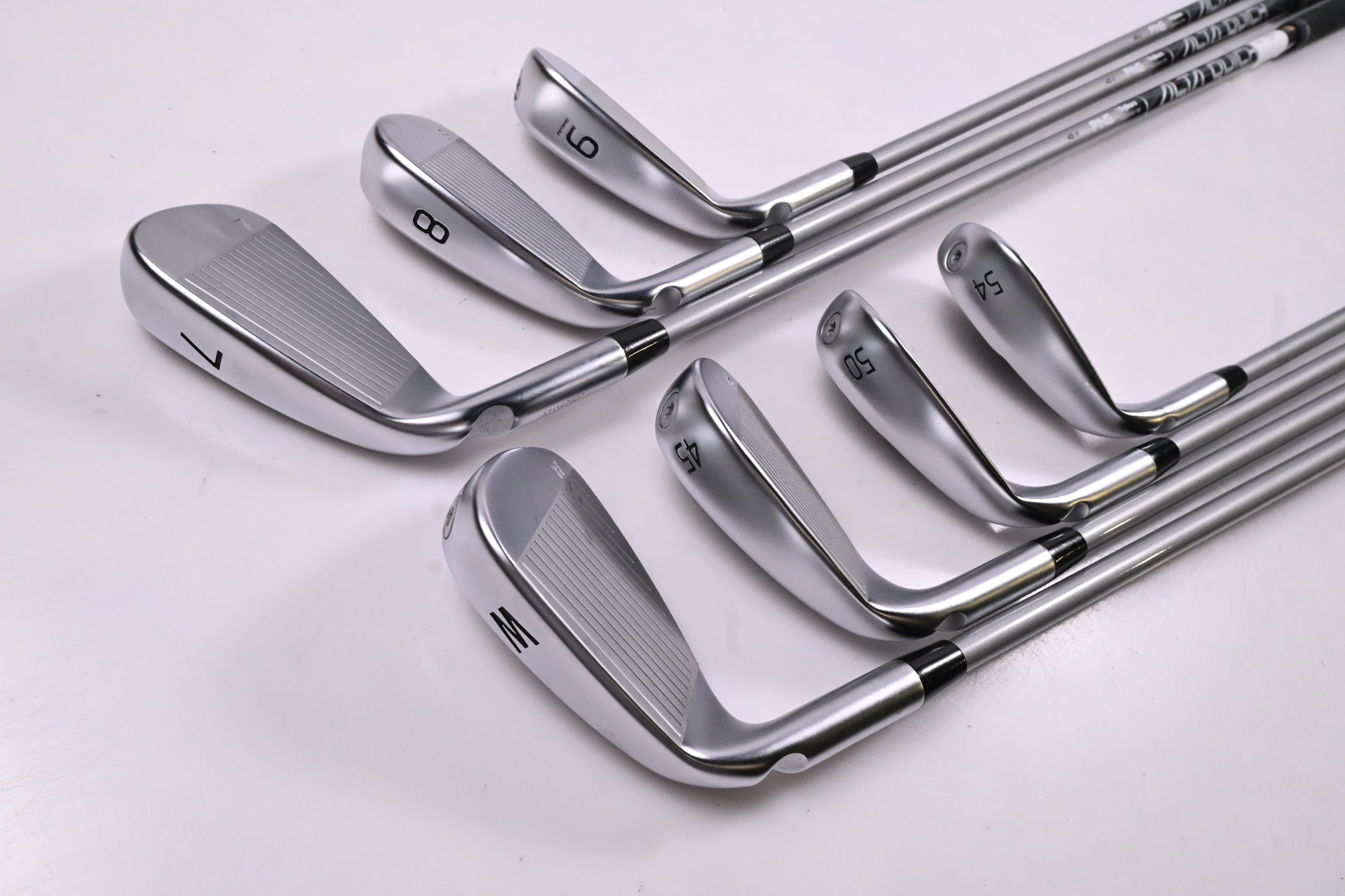 Ping G430 Irons / 7-PW+45°+50°+54° / Black Dot / Senior Flex Ping Alta Quick 45